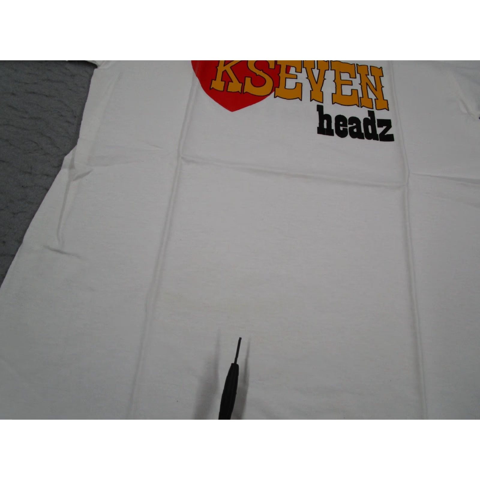 Tenderloin Tenderloin Mens Shirt Small White K Seven Headz Logo Short Sleeve T-Shirt Vintage N/A Size US S / EU 44-46 / 1 - 6 Thumbnail