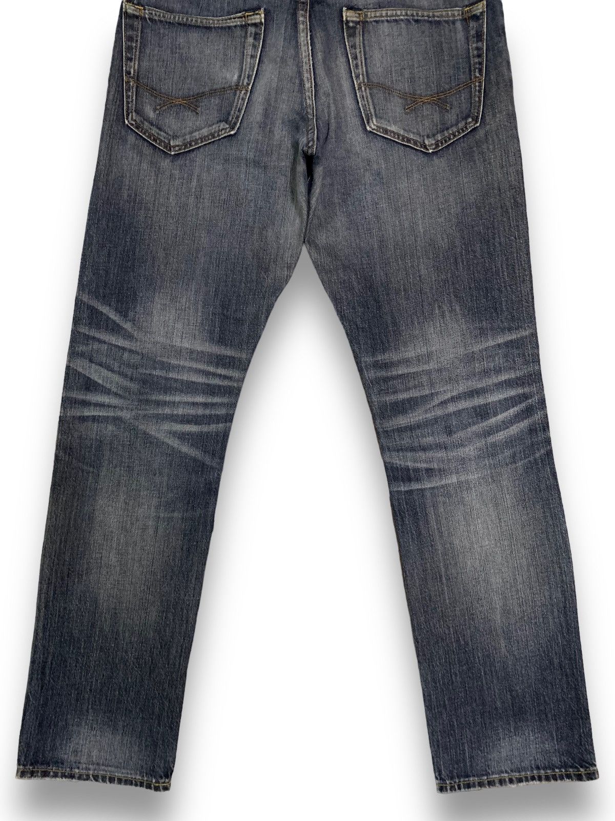 Gap Vintage Gap 1969 Whiskers Washed Distressed Grunge Jeans Size US 32 / EU 48 - 15 Thumbnail