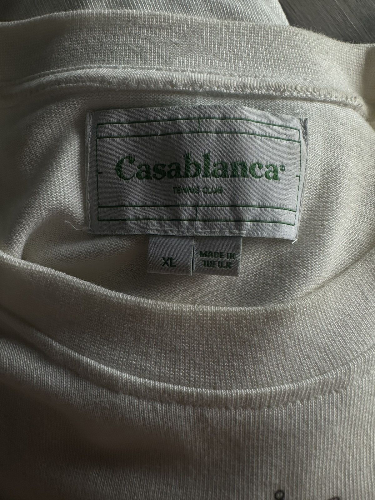 Casablanca Casablanca Tenniscourt Tshirt Size US XL / EU 56 / 4 - 3 Thumbnail