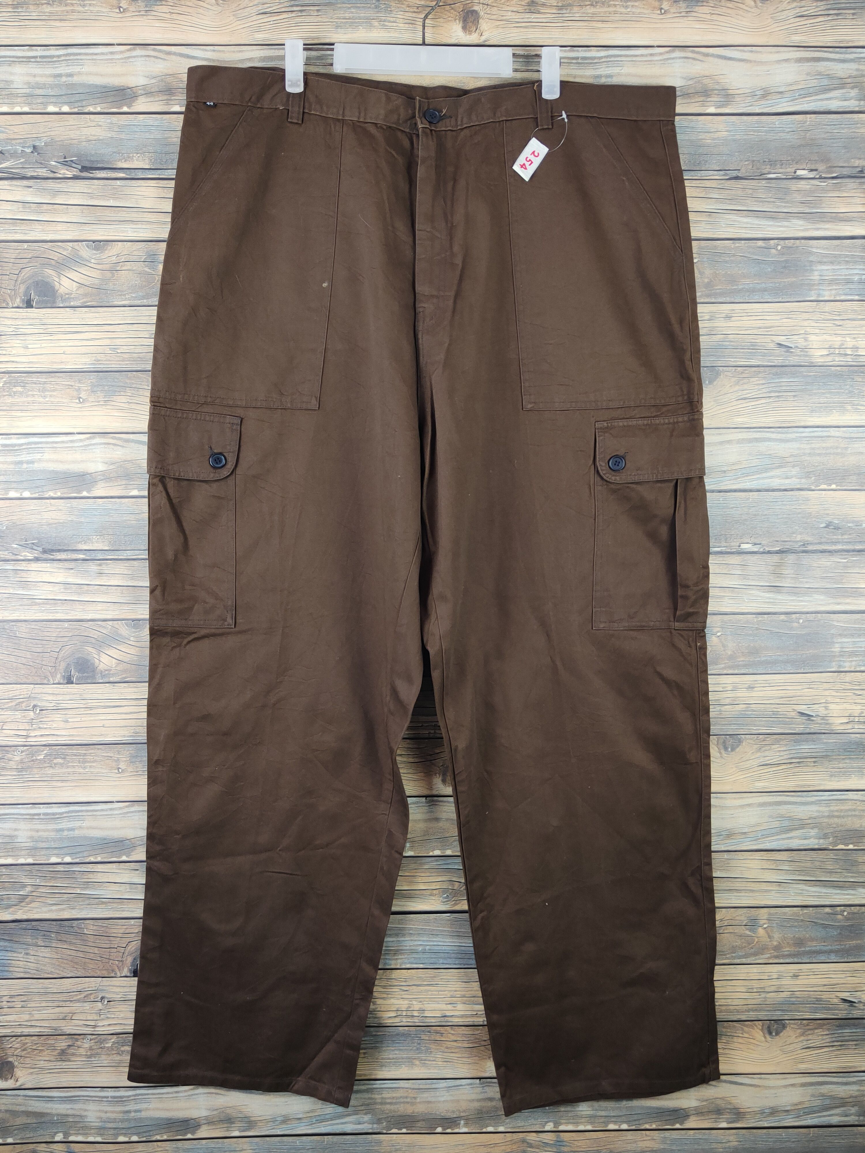 DL Akademiks Brown Multipocket Tactical Cargo Pants #254