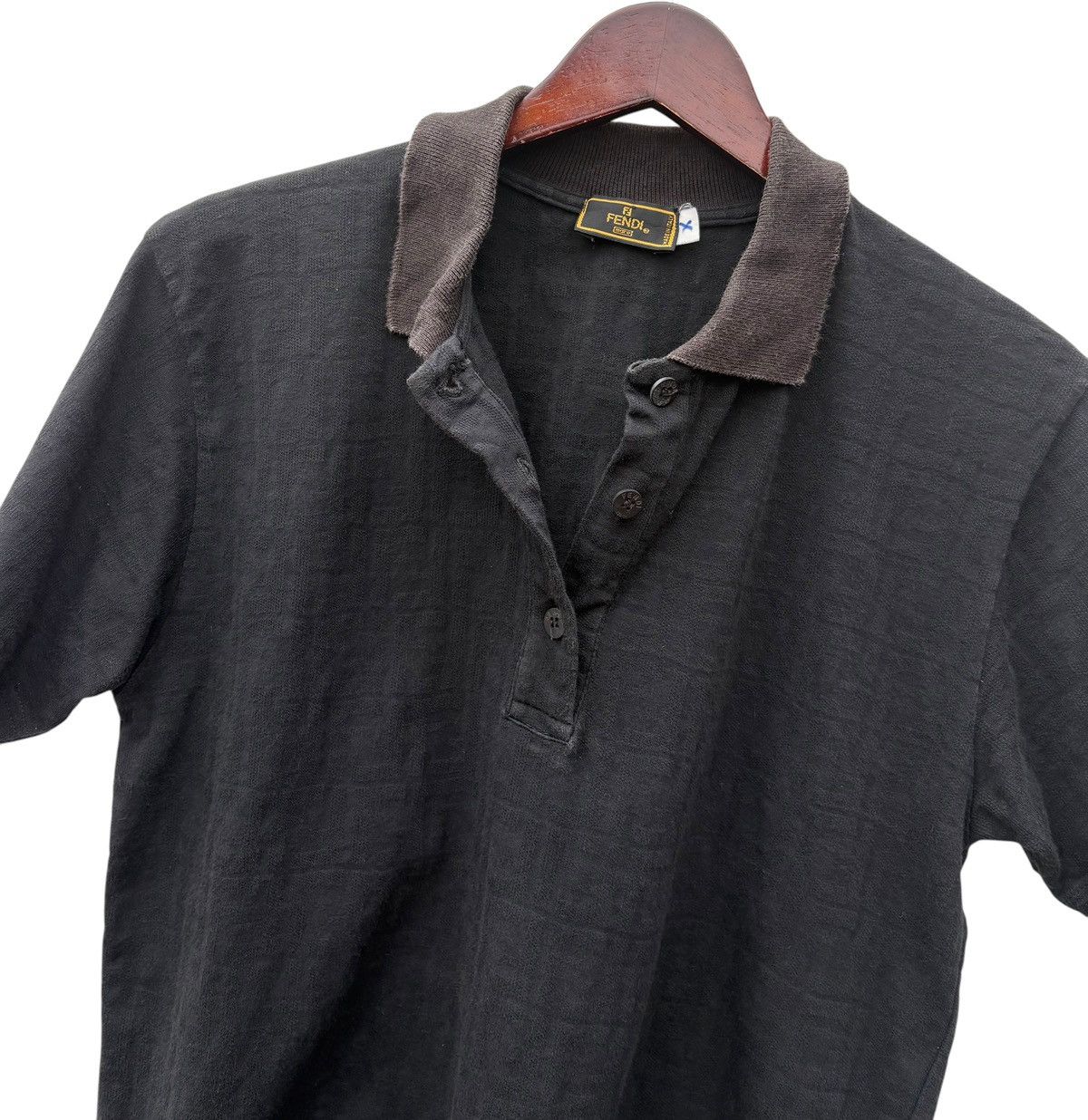 Fendi Fendi Monogram Polo Tee Size US S / EU 44-46 / 1 - 5 Thumbnail