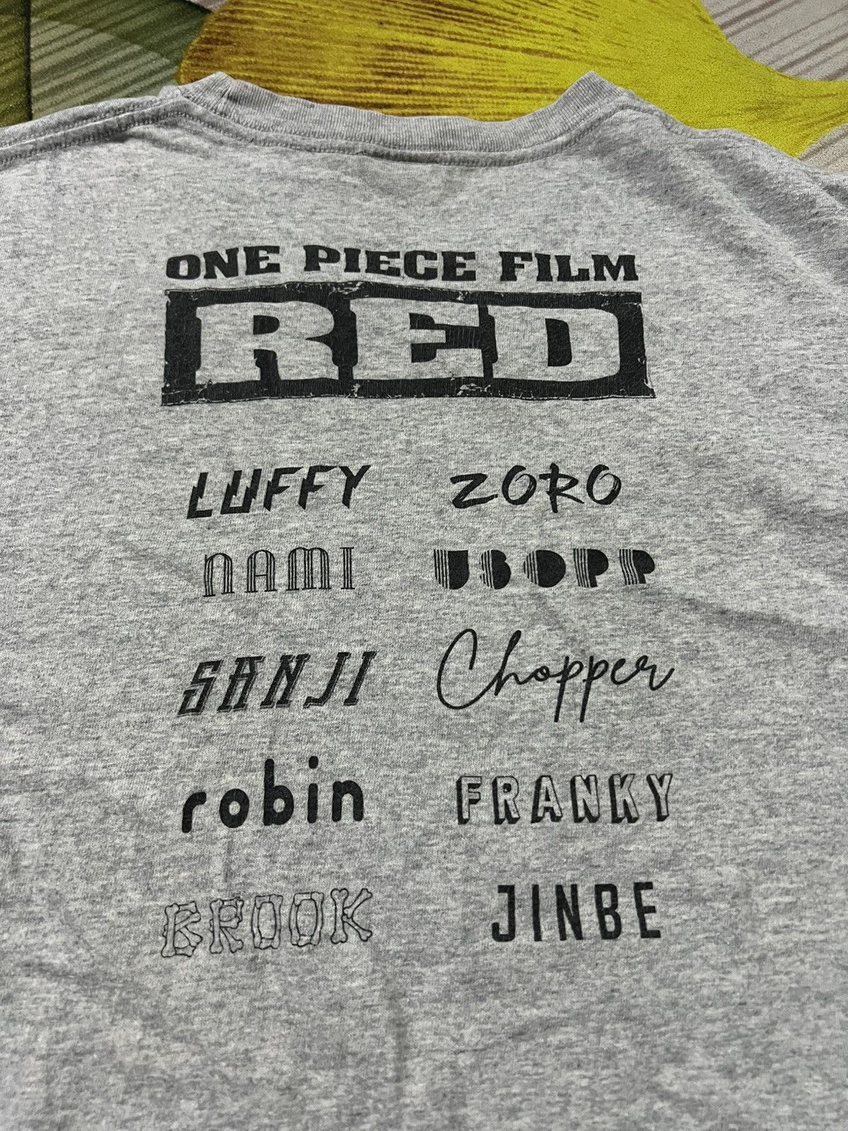 Cartoon Network × Japanese Brand × One Piece One Piece Film Red Tee Size US L / EU 52-54 / 3 - 9 Thumbnail