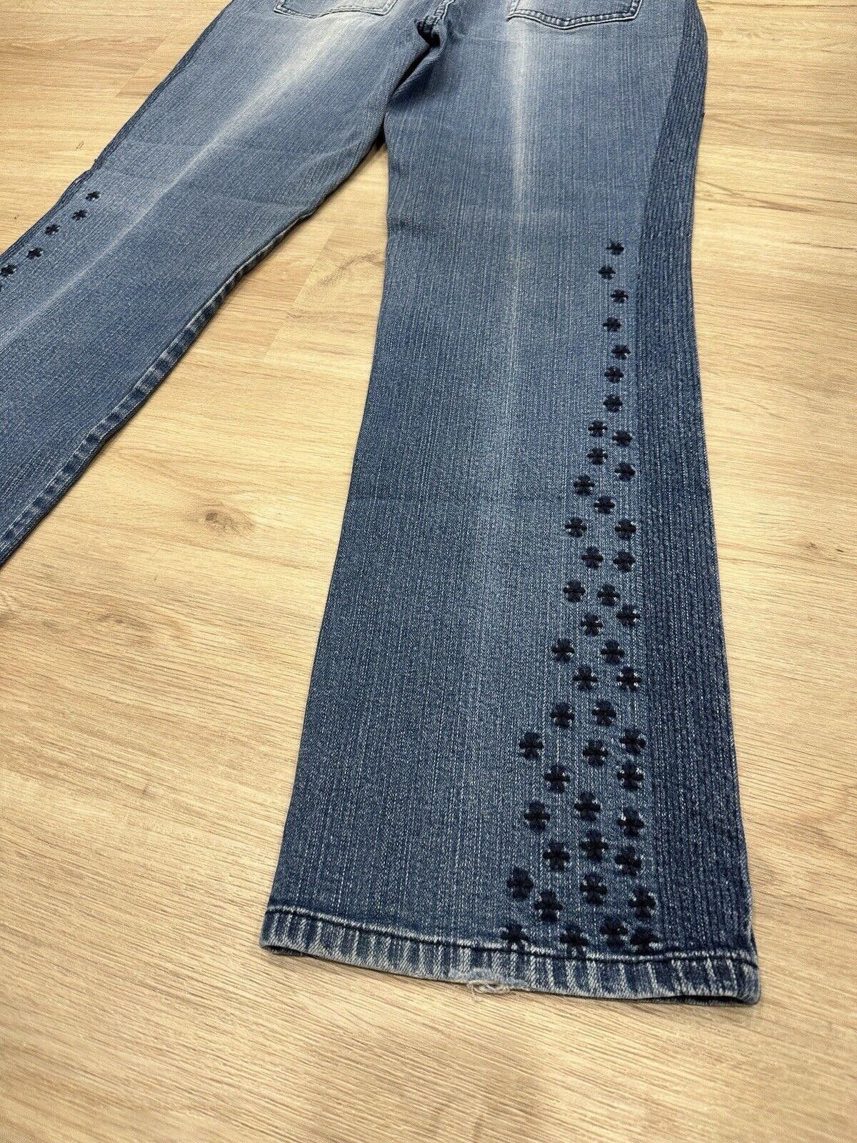 Calvin Klein Calvin Klein Mid Rise Jeans Stonewashed Flare Curvy 8 30x30 Size 30" / US 8 / IT 44 - 12 Thumbnail