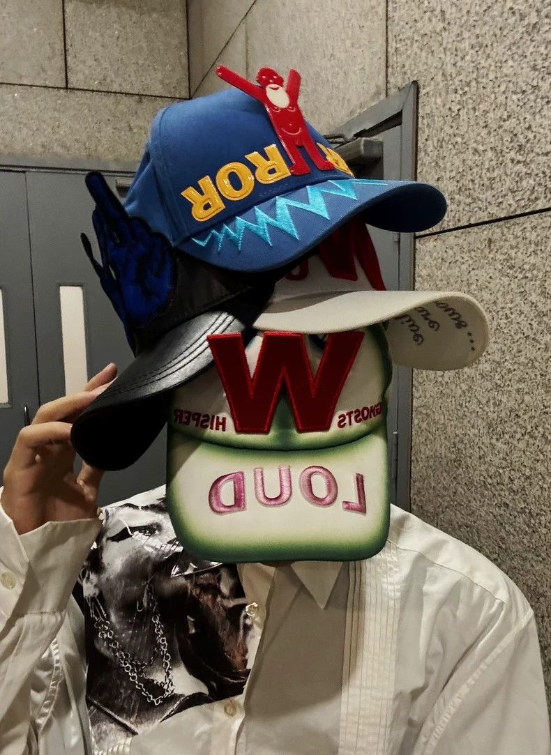 Walter Van Beirendonck walter van beirendonck 21fw mirror cap Size ONE SIZE - 6 Thumbnail
