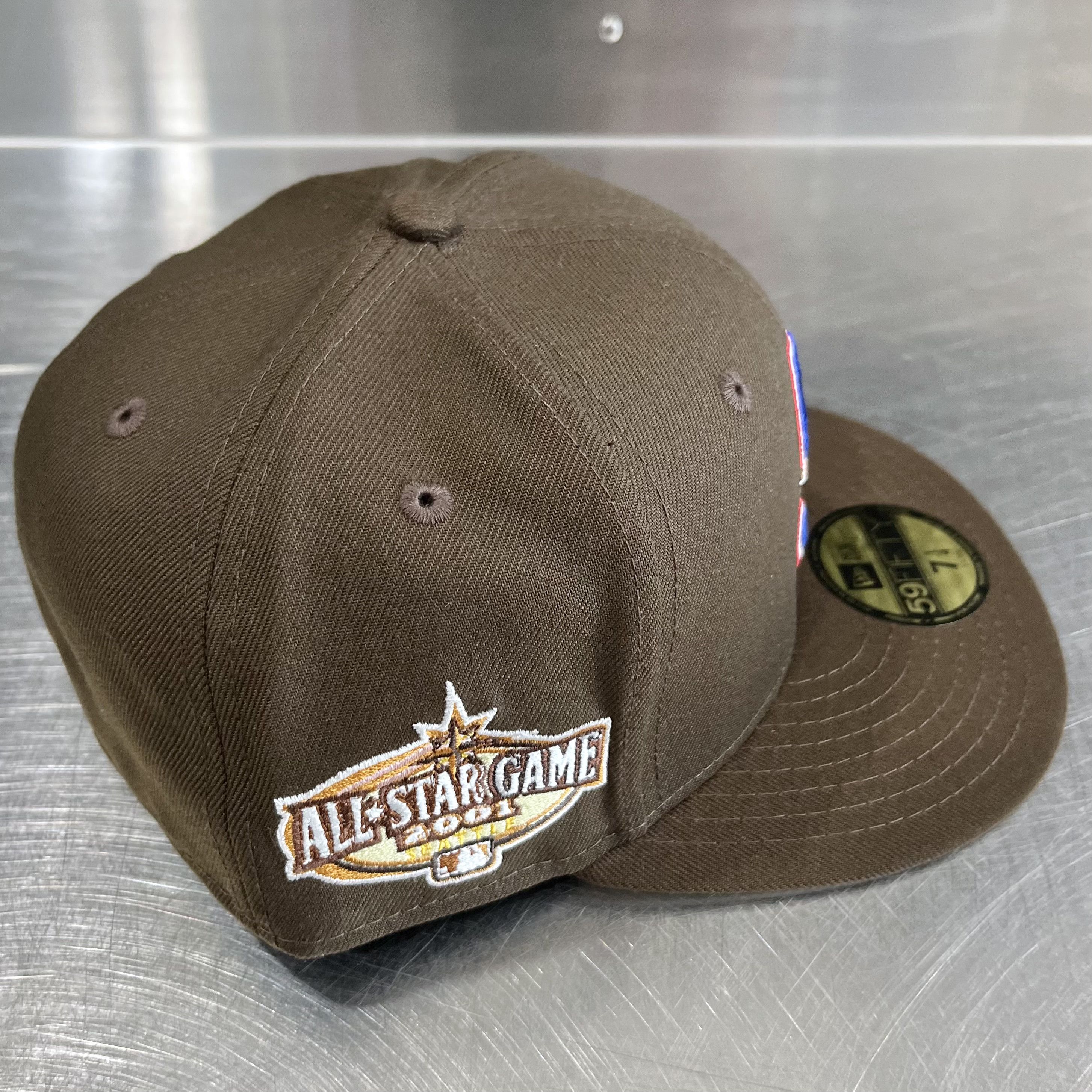 Hat Club × MyFitteds × New Era Seattle Mariners Snickers 2001 ASG Patch MyFitteds Hat 7 1/4 Size ONE SIZE - 3 Thumbnail