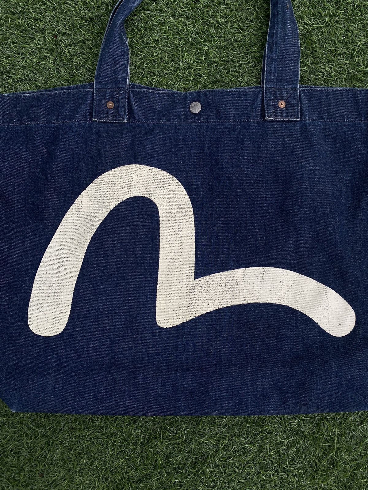 Evisu EVISU DENIM BIG LOGO SEA GULL TOTE BAG Size ONE SIZE - 3 Thumbnail