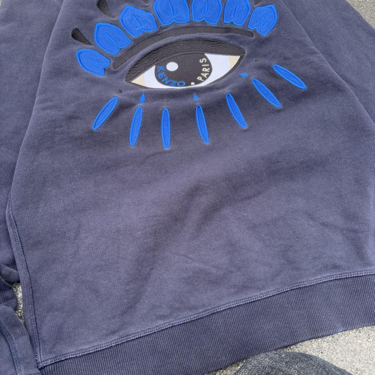 Japanese Brand × Kenzo × Vintage Vintage y2k 90s Kenzo designer eye embroidery jumper Size US S / EU 44-46 / 1 - 5 Thumbnail