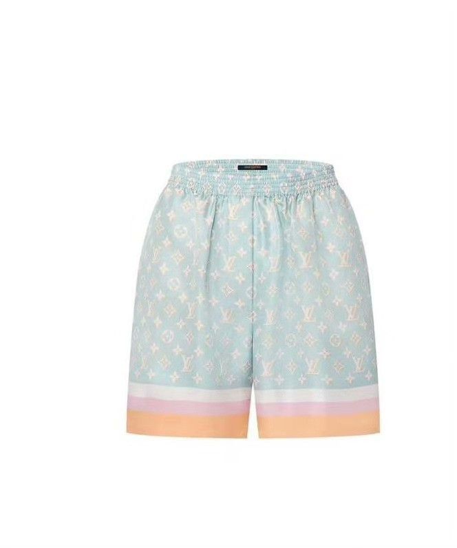 Louis Vuitton LV Silk Shorts Size 40" / US 18 - 1 Thumbnail