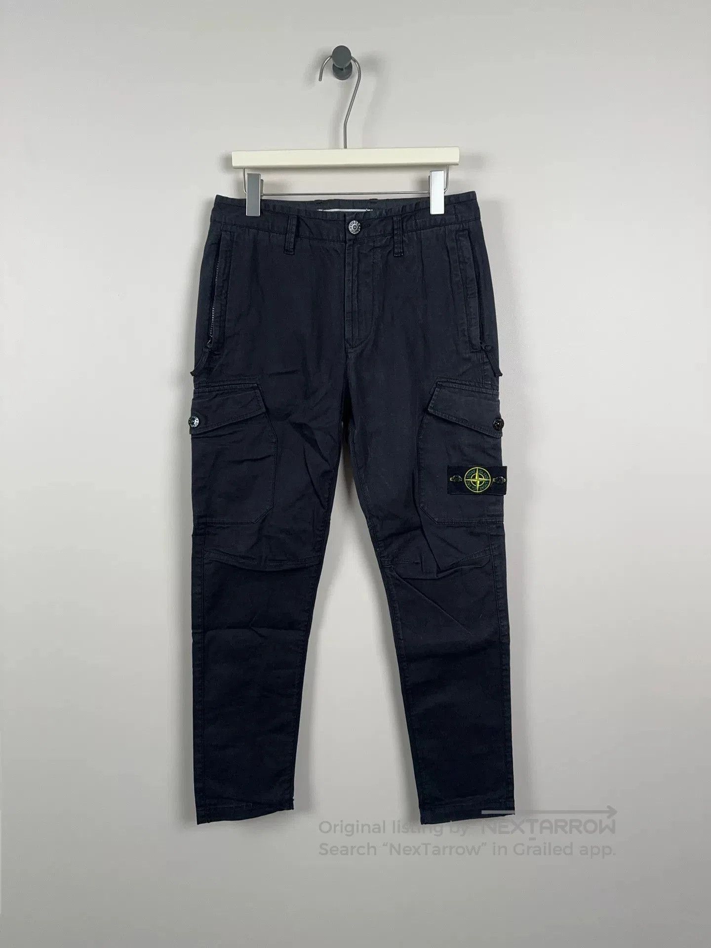 Stone Island Stone Island Wash Double Pocket Cargo Pants. Size US 29 - 1 Thumbnail
