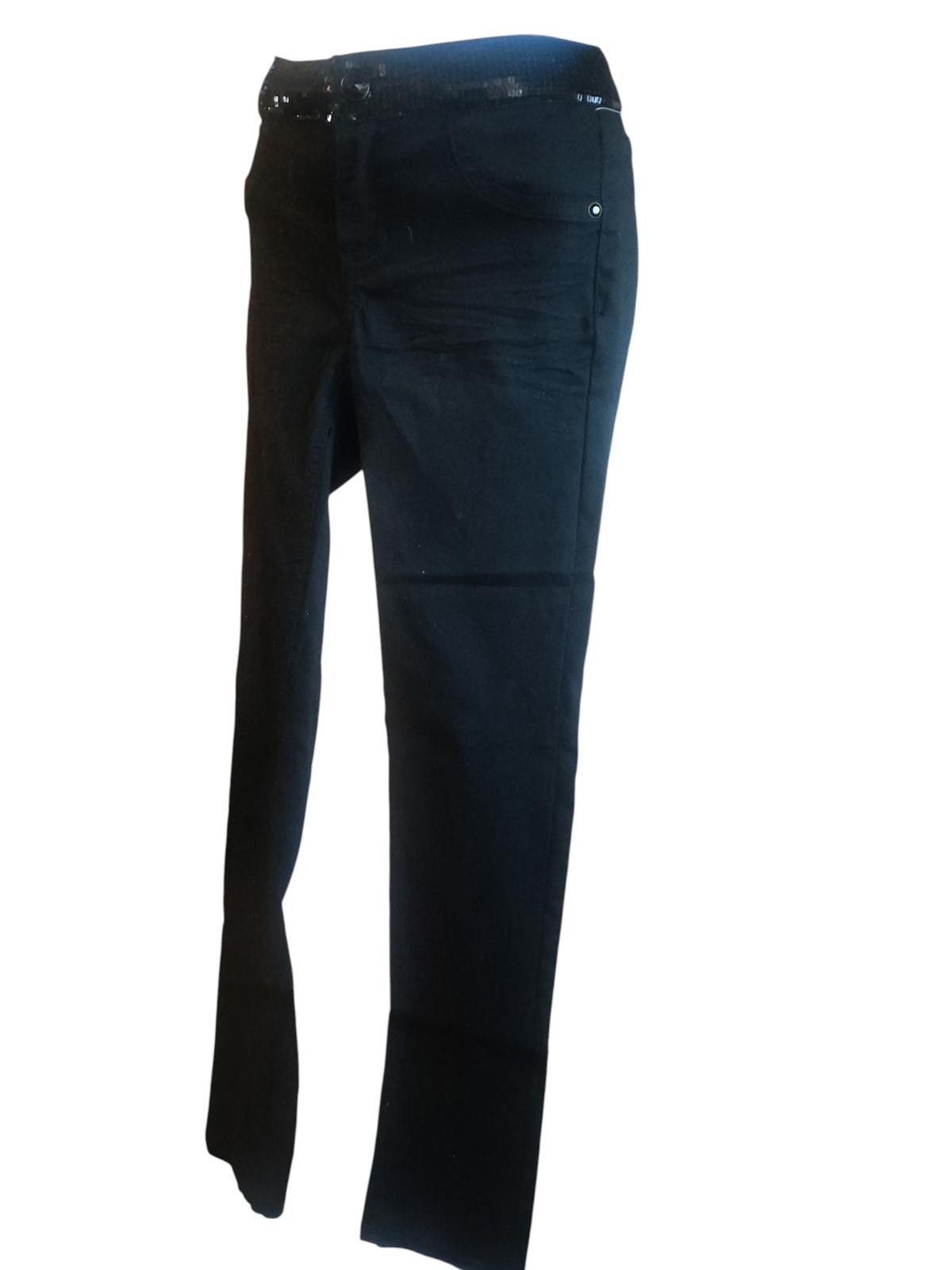 Sneeze Magazine SQEEZE Original Denim Black Jeans for Girls Size 14 Size 24" / US 00 / IT 34 - 5 Thumbnail