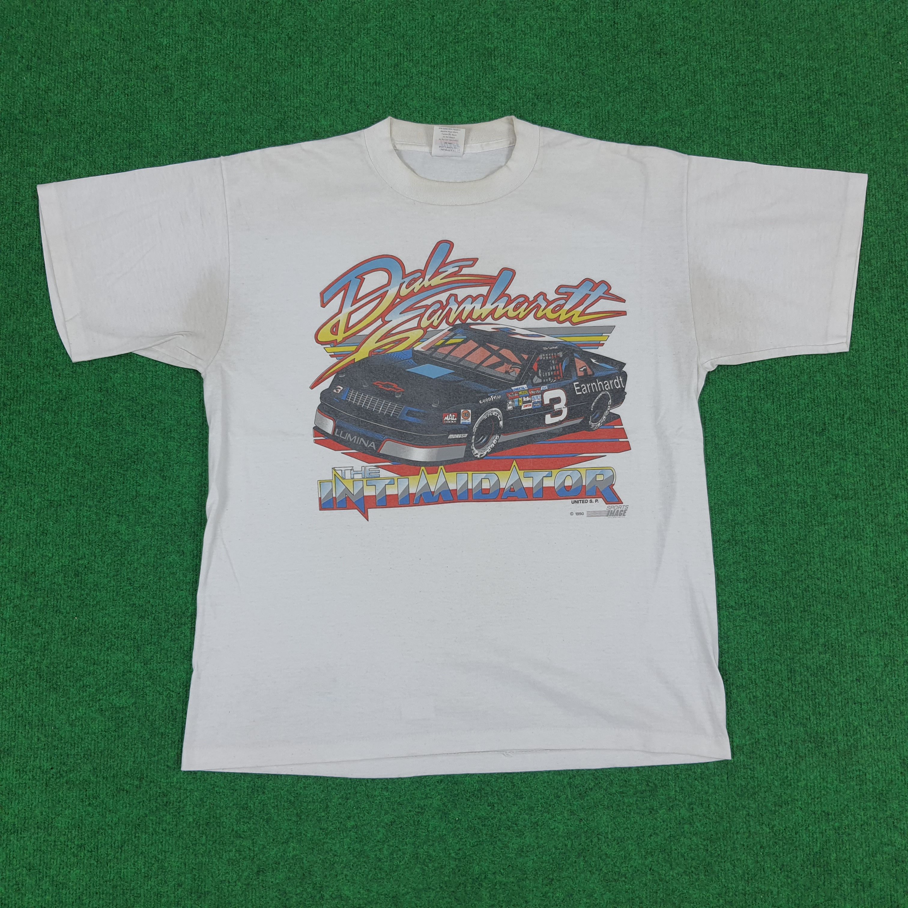 Other Vintage Dale Earnhardt 90s Motorsports Racing Driver T-shirt Size US L / EU 52-54 / 3 - 1 Thumbnail