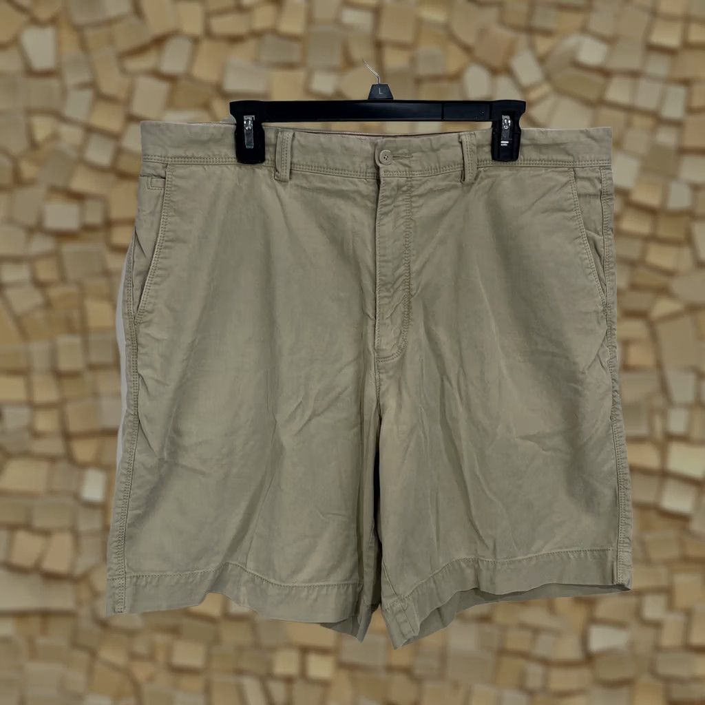 Tommy Bahama Tommy Bahama Shorts Mens 38 Tan Cotton Tencel Chino Relaxed Fit 5-Pocket Lightweight Stretch Beige Casual Spring Summer Mens Size US 38 / EU 54 - 1 Thumbnail