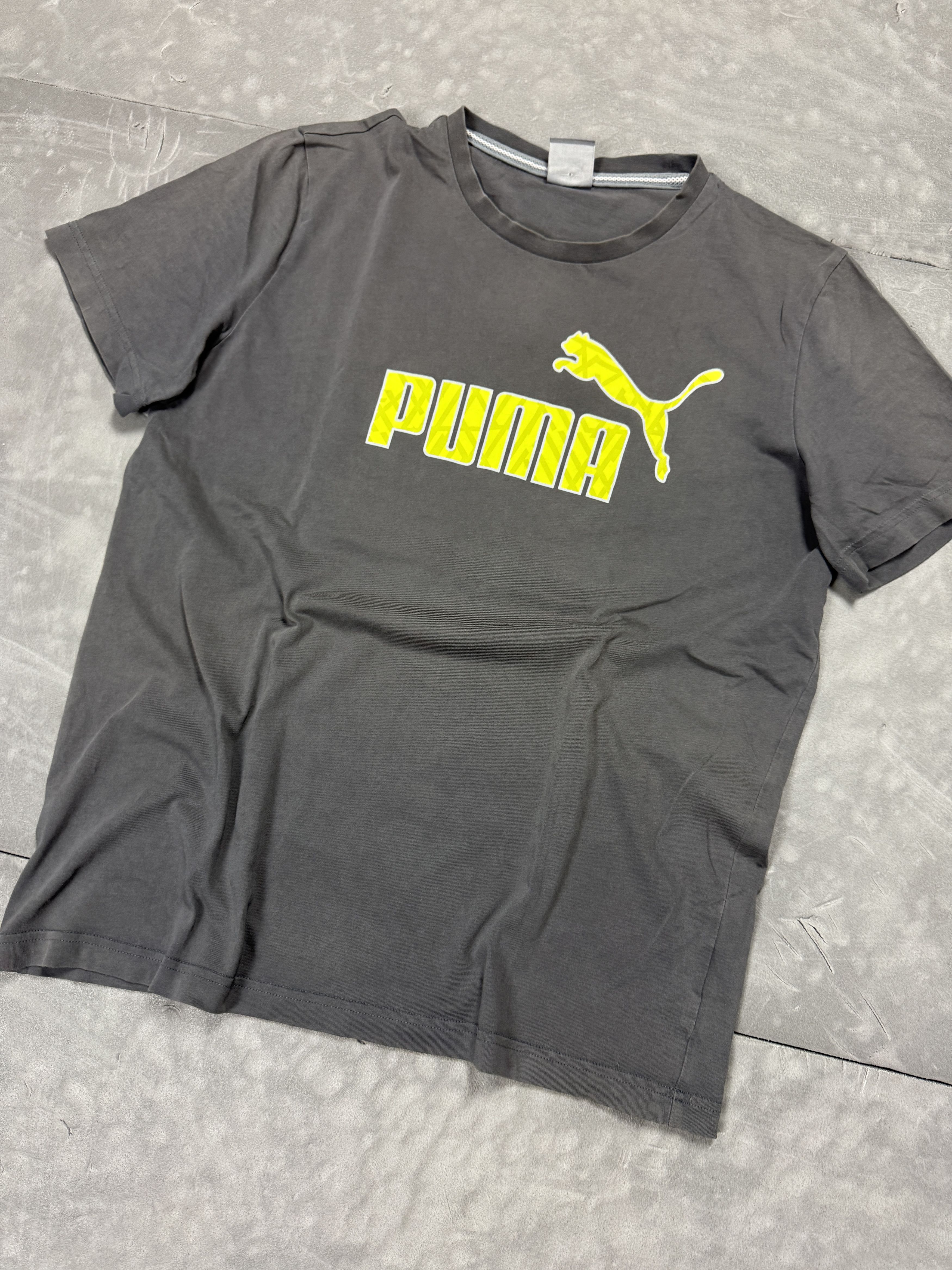 Puma × Vintage Vintage washed Puma T-shirt streetwear retro y2k Size US L / EU 52-54 / 3 - 5 Thumbnail