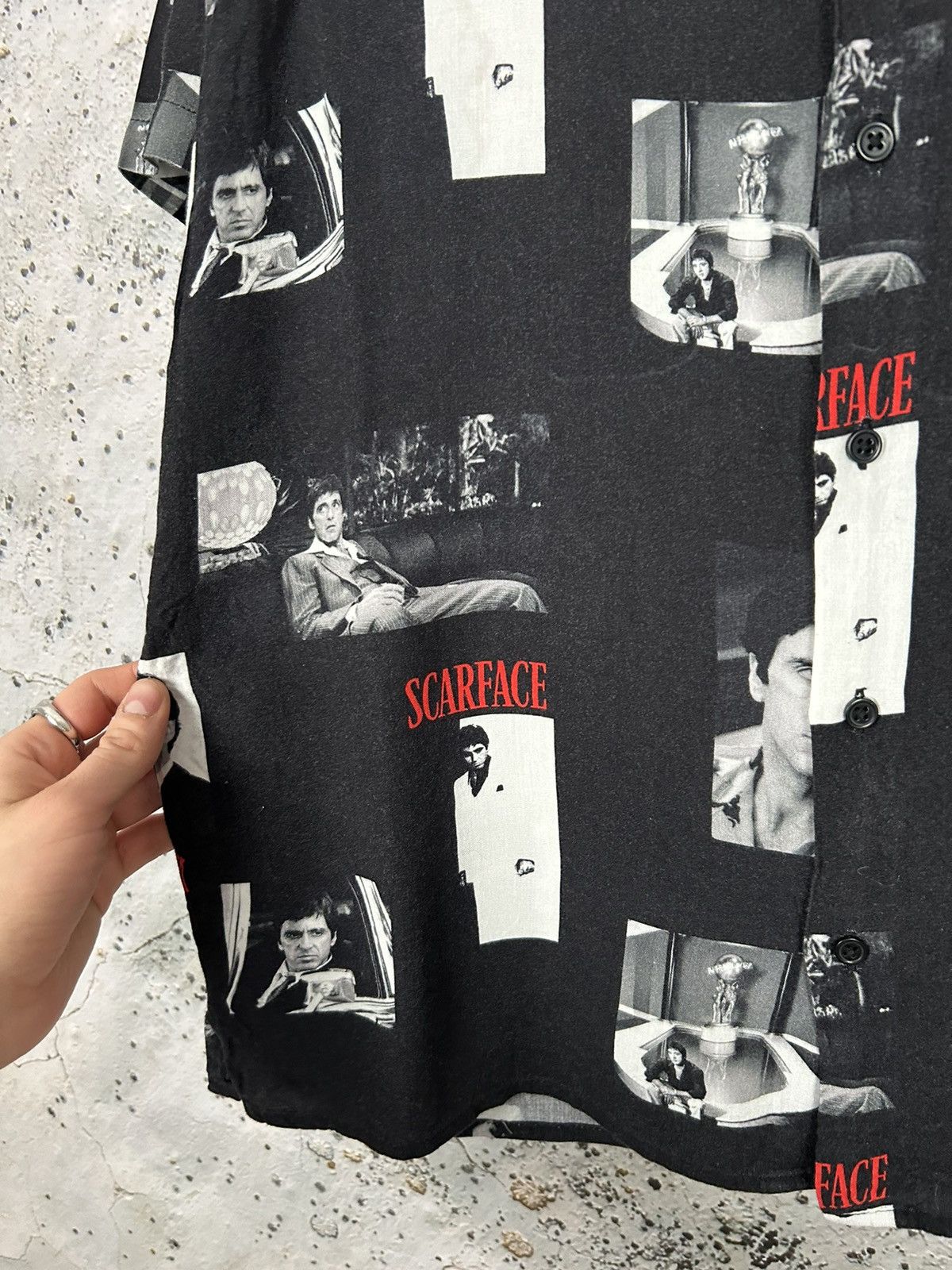 H&M Vintage Scarface x H&M Shirt Movie Film Hype Rare Size US M / EU 48-50 / 2 - 5 Thumbnail