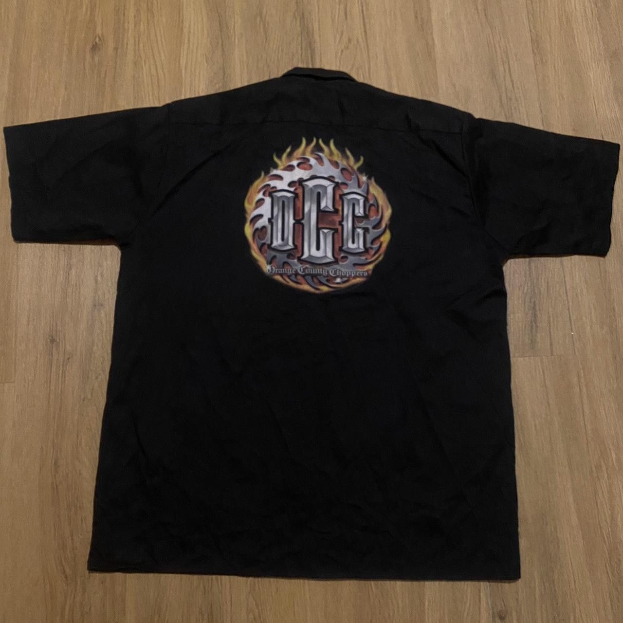 Other Black and red OCC biker shirt #bikerstyle Size US XXL / EU 58 / 5 - 2 Thumbnail