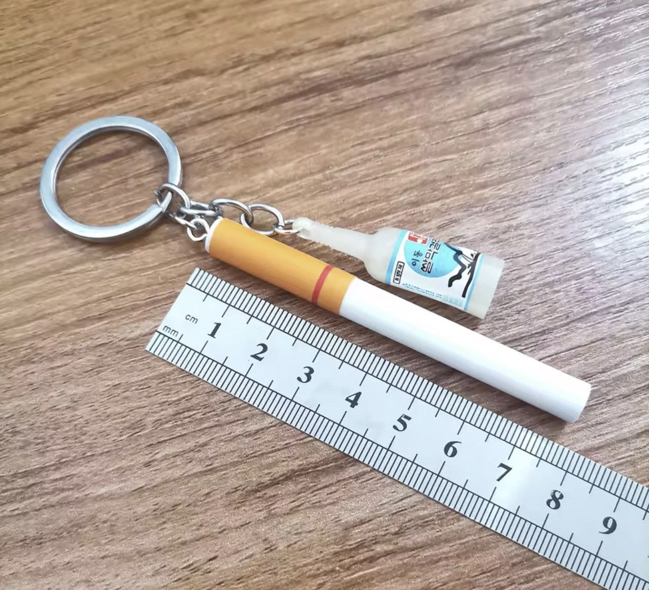 Jewelry Novelty Keychain with Cigarette Size ONE SIZE - 3 Thumbnail