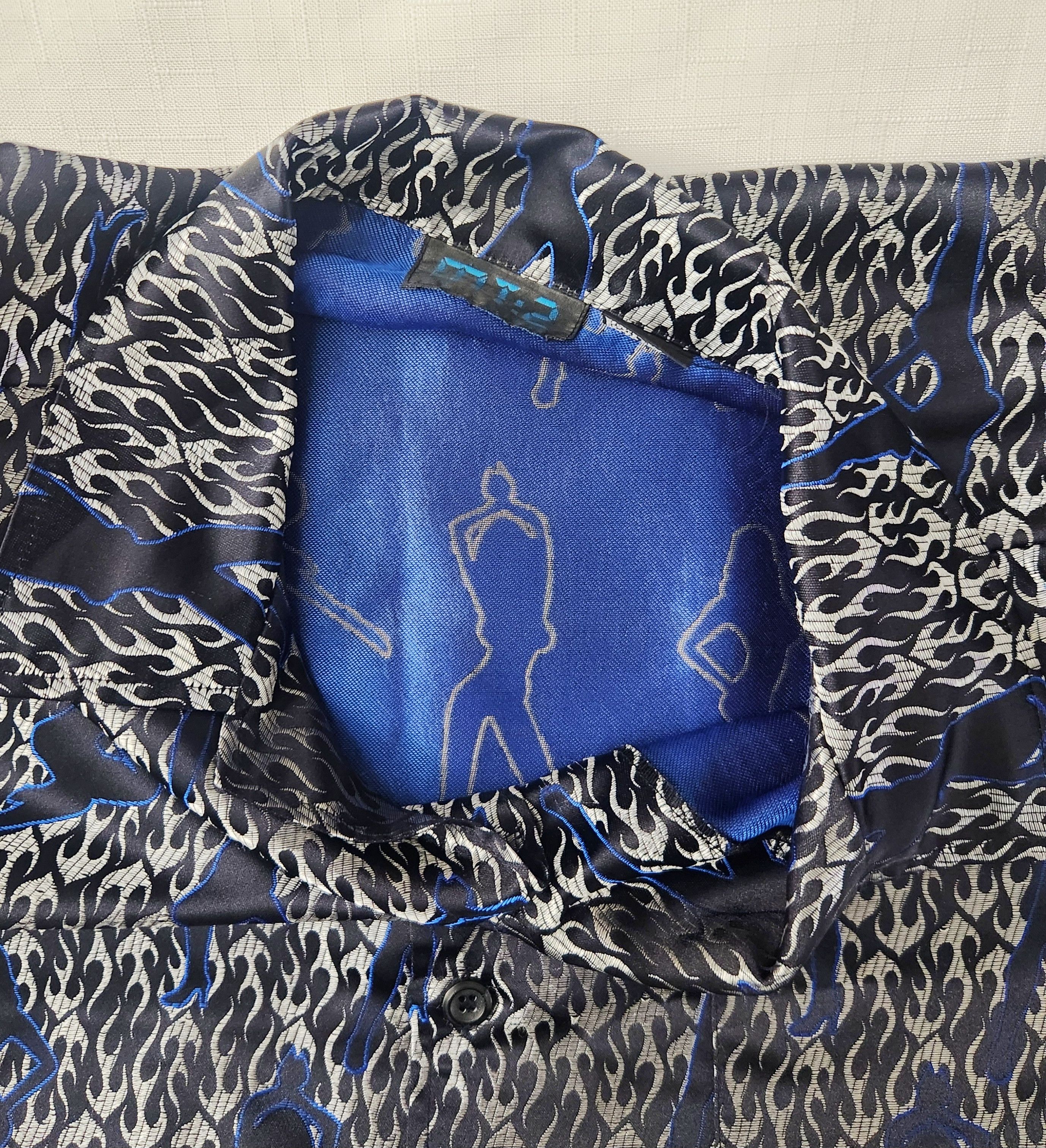Vintage Vintage MT2 Naked Girls Strippers Rayon Blend All Over Print Size US L / EU 52-54 / 3 - 13 Thumbnail