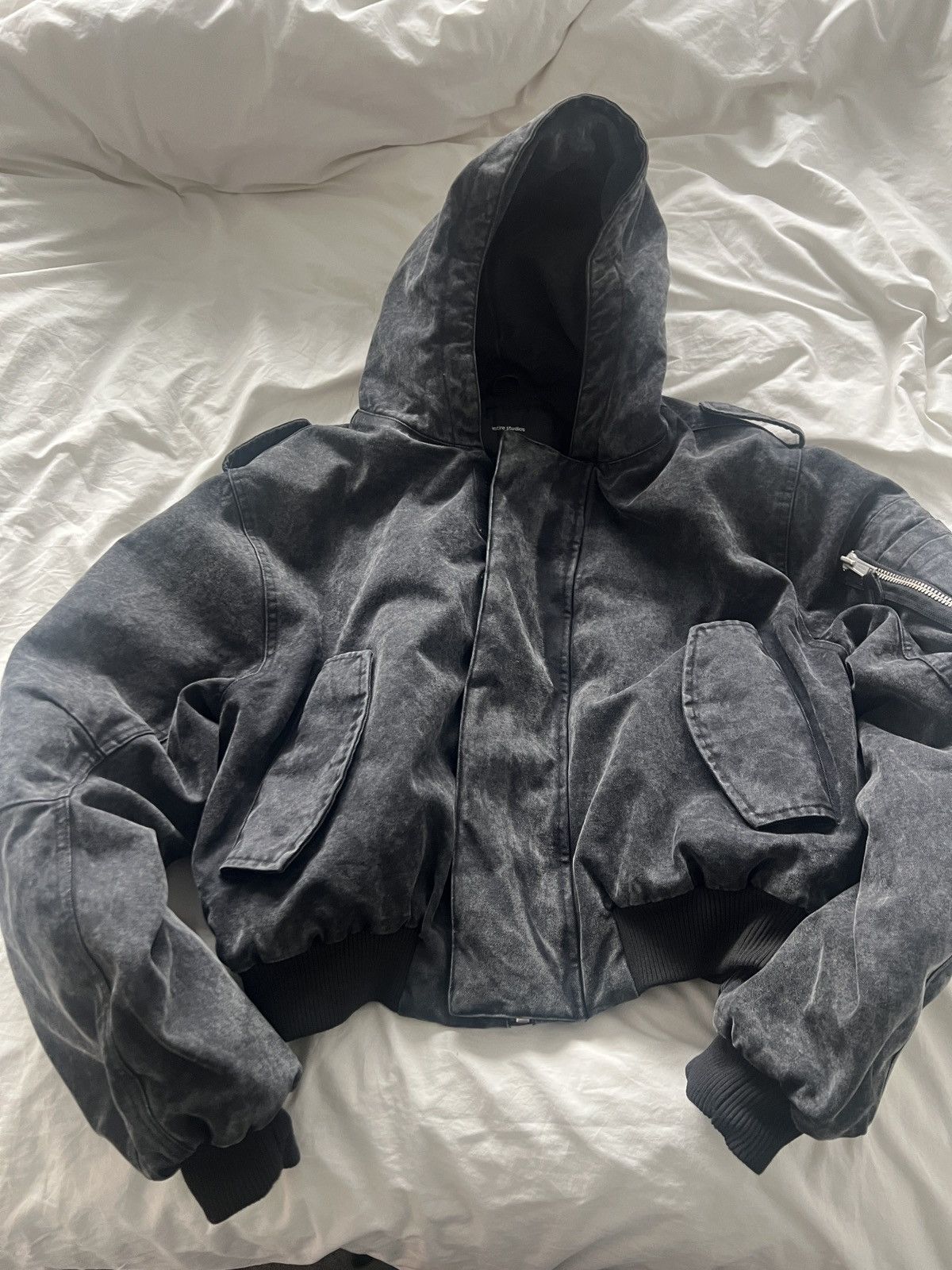 Entire Studios [FINAL PRICE DROP] Moto Bomber Black | Grailed