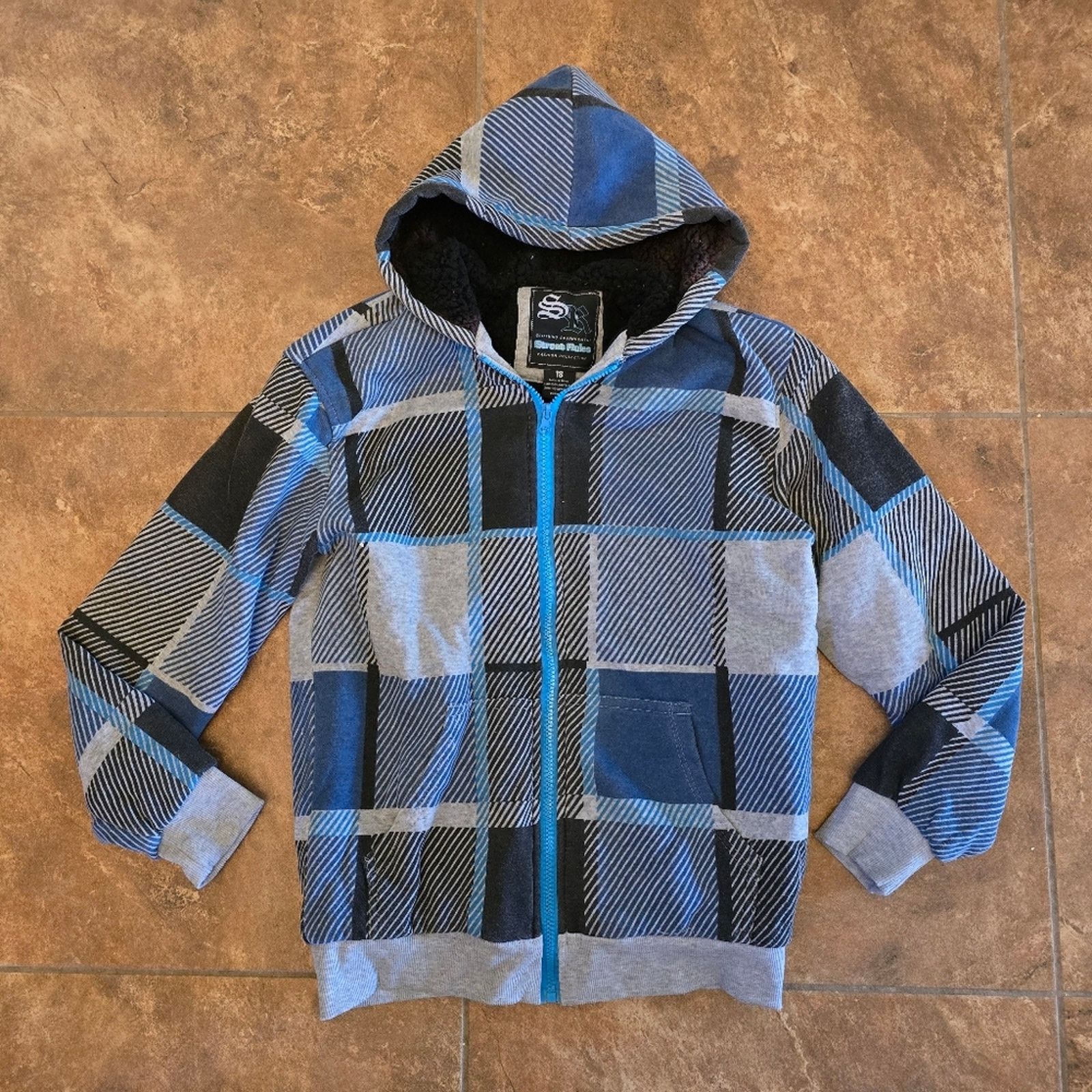 Other Multicolored Plaid | STREET RULES | Zip Up Size ONE SIZE - 1 Thumbnail