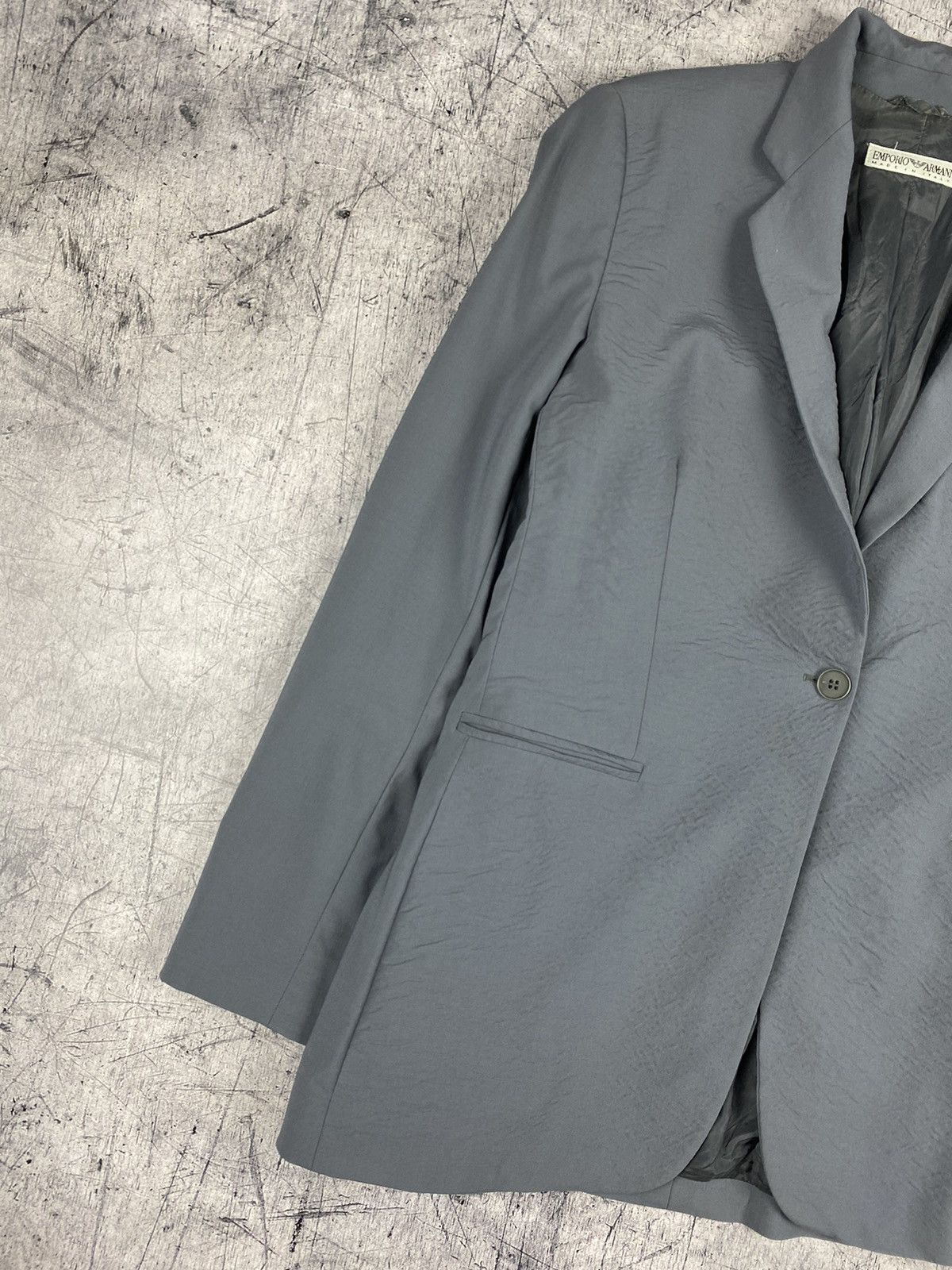 Emporio Armani Vintage 90's Emporio Armani Italy Blazer Size US S / EU 44-46 / 1 - 3 Thumbnail
