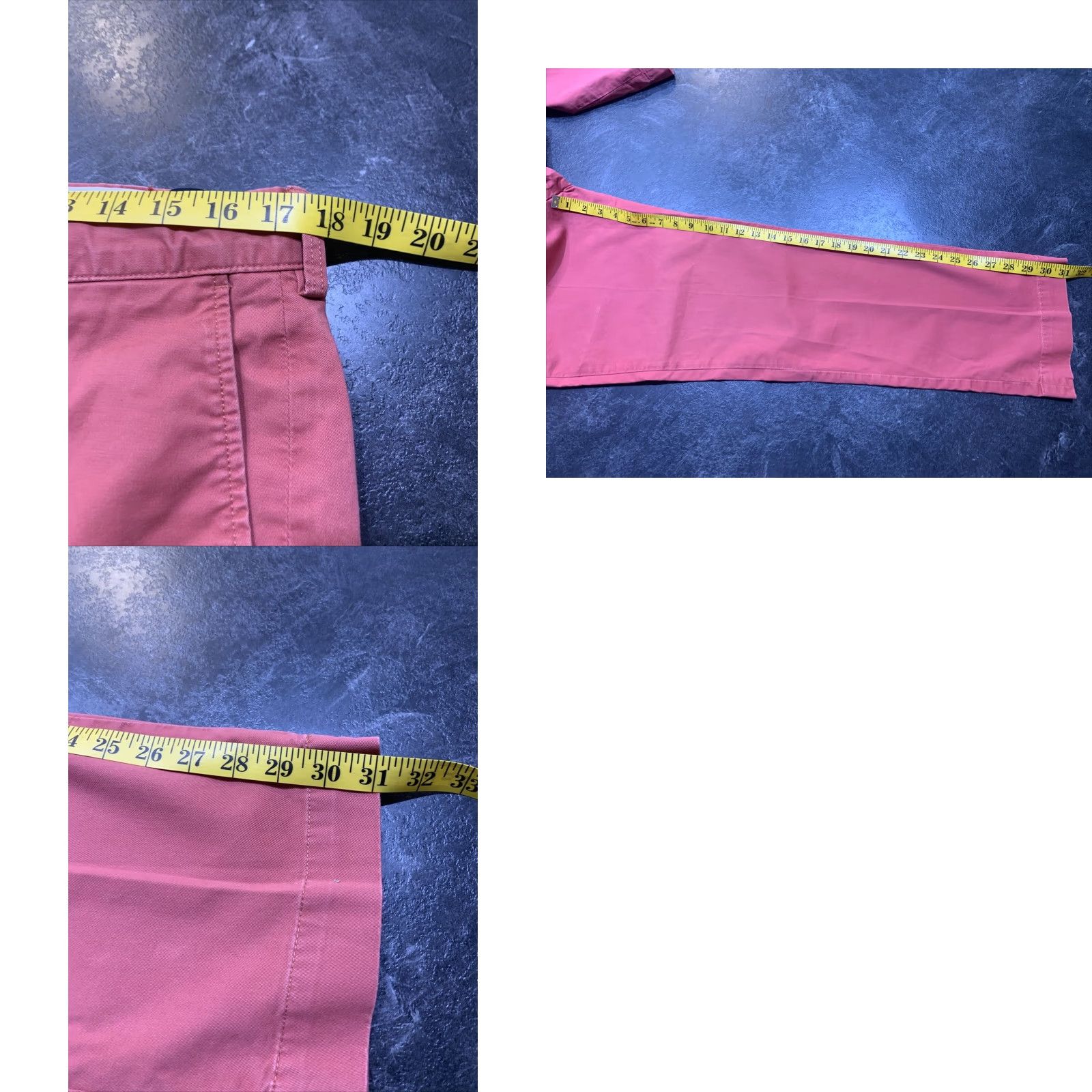 Polo Ralph Lauren VINTAGE Polo Ralph Lauren Men’s Chino Pants Casual Straight Fit 35x32 Red Cotton Fall Spring Summer Winter Size US S / EU 44-46 / 1 - 8 Thumbnail
