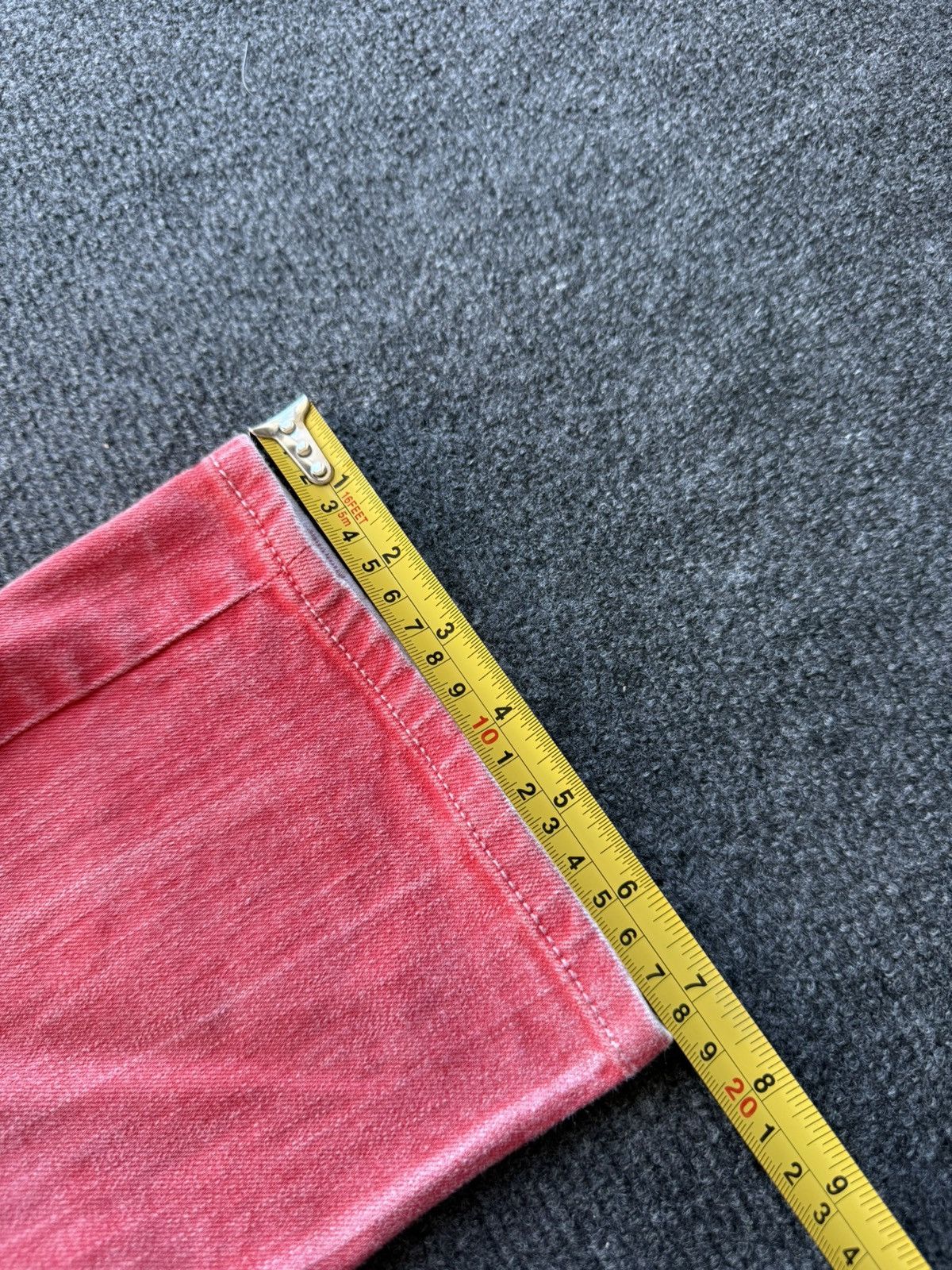 Calvin Klein 00s Calvin Klein Jeans Archive Red Dyed Skinny Denim W34 Size US 34 / EU 50 - 22 Thumbnail