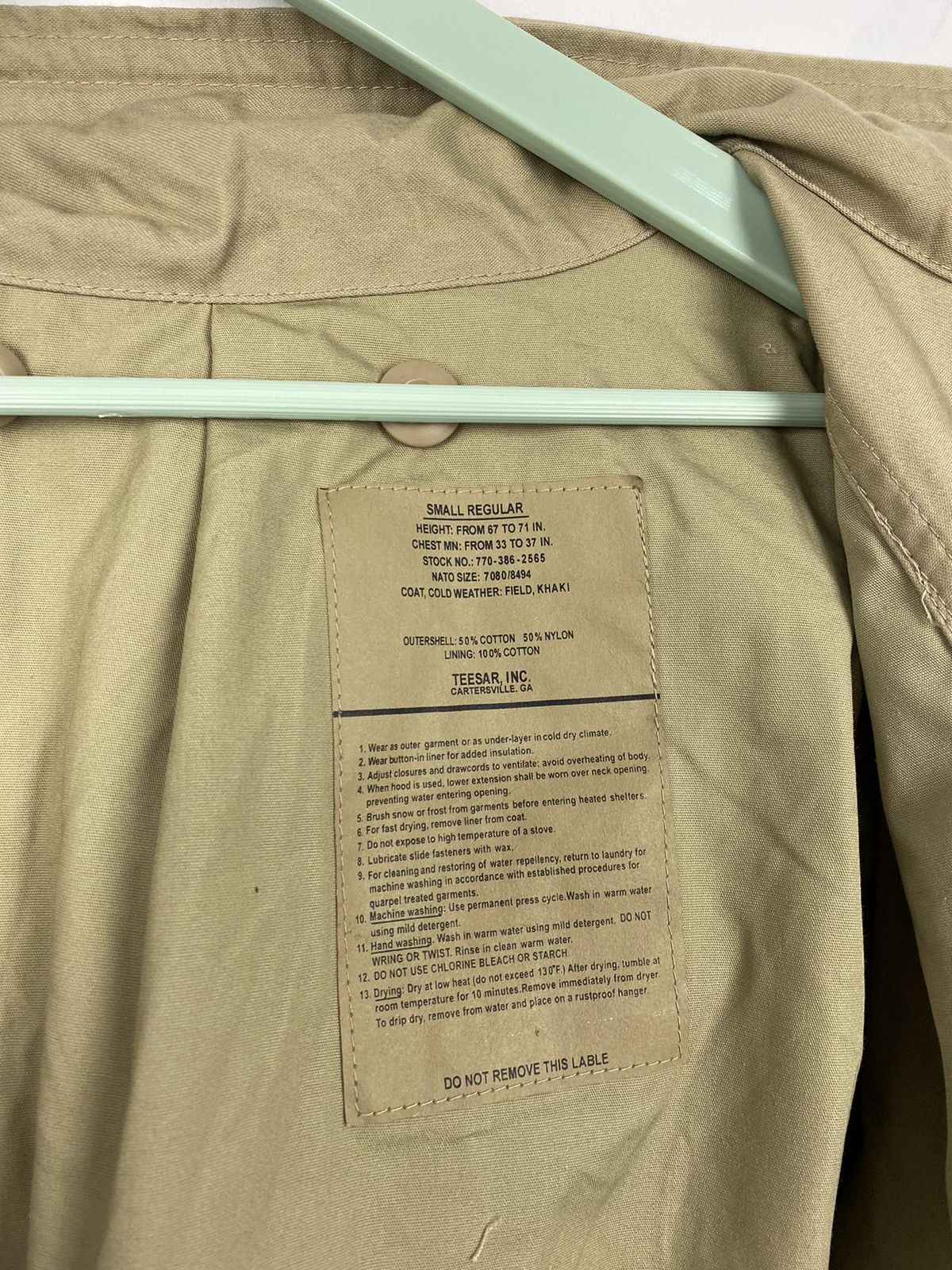Vintage Vintage US Army M65 Cold Weather Liner Coat Size US M / EU 48-50 / 2 - 8 Thumbnail