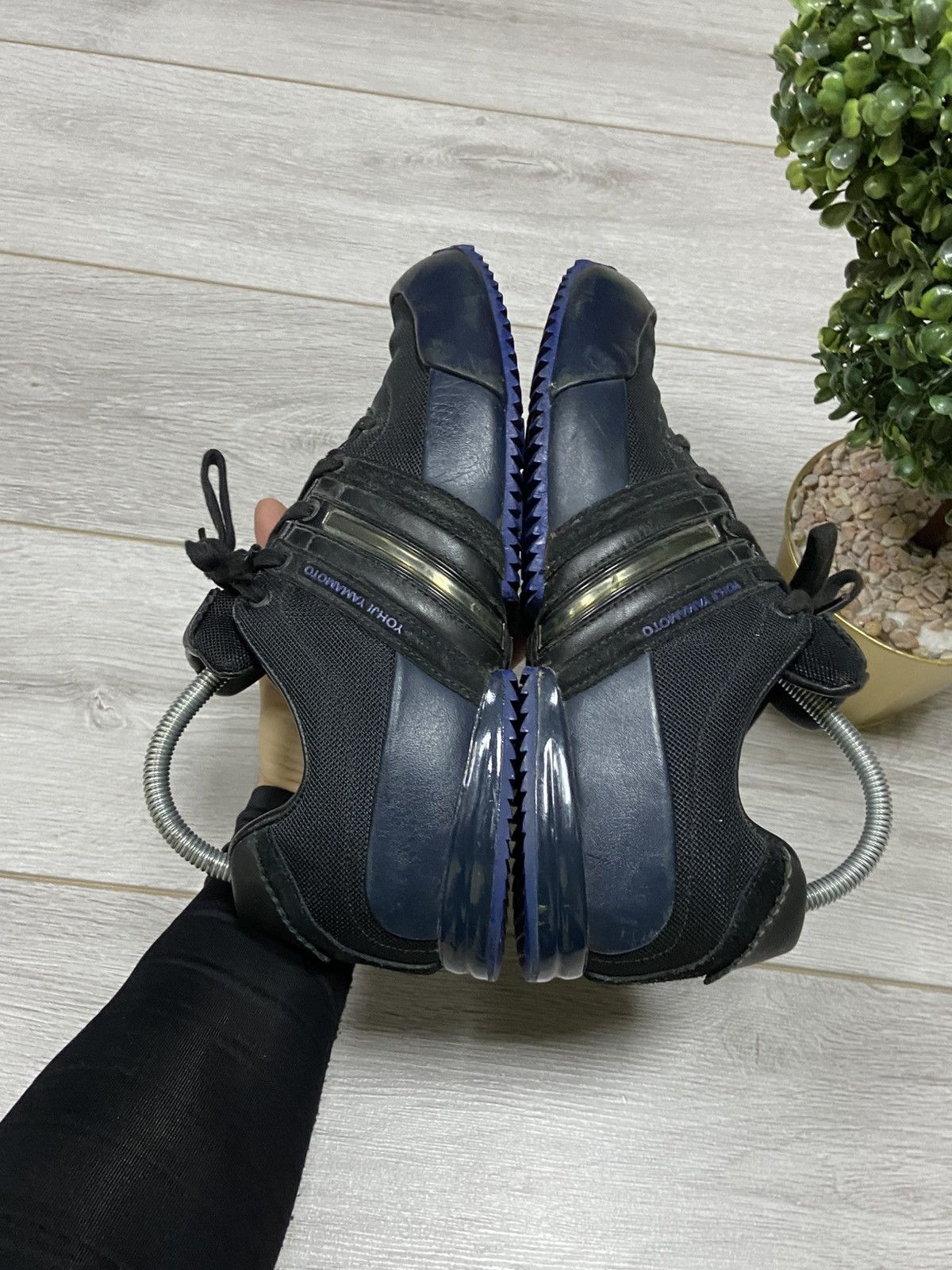 Adidas Y-3 Yohji vintage leather boxers trainers sneakers shoes Size US 8.5 / EU 41-42 - 3 Thumbnail