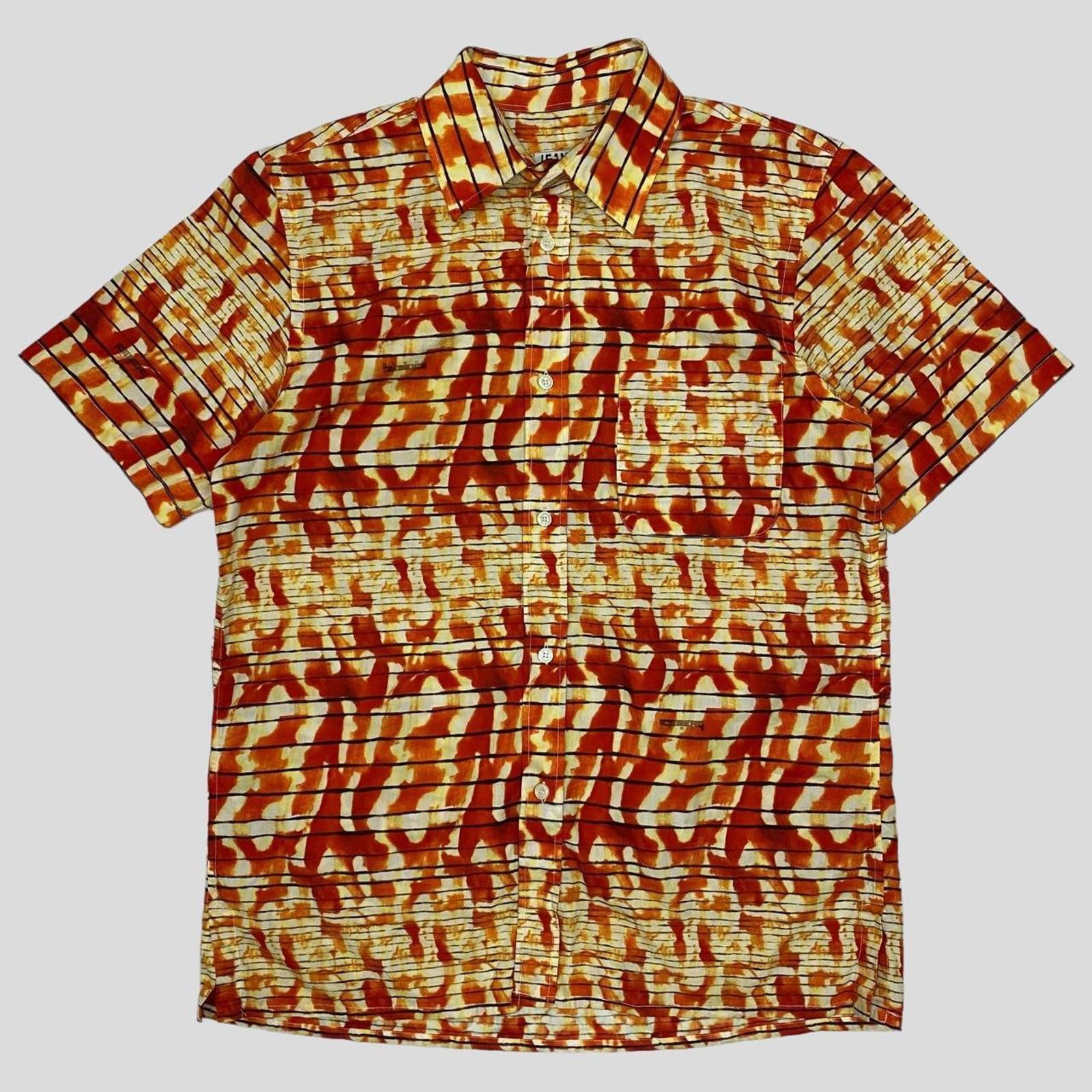 Iceberg Iceberg Jeans 90’s Blaze Monogram Shirt - M Size US M / EU 48-50 / 2 - 1 Thumbnail