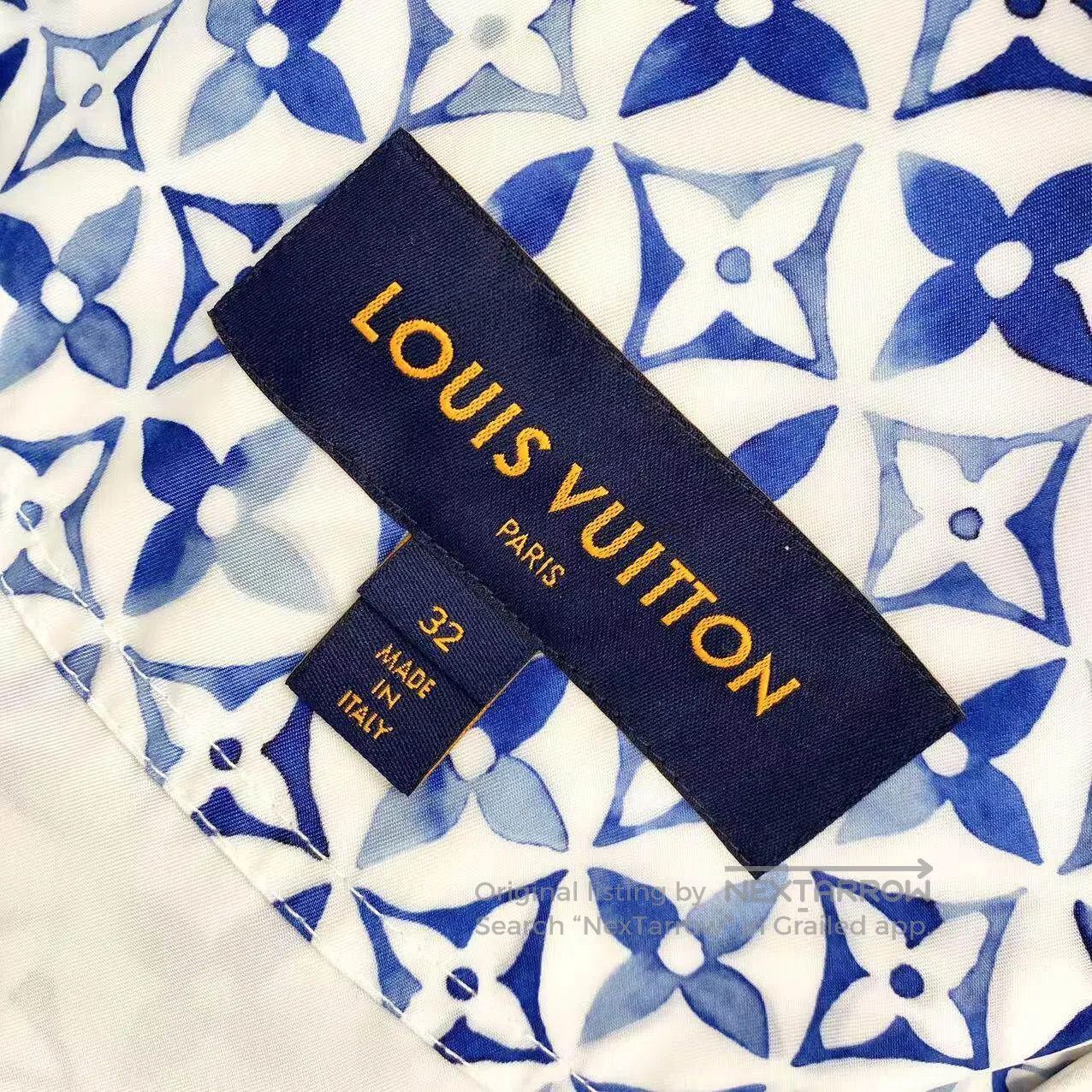 Louis Vuitton Louis Vuitton The old flowers are full of printed trench c Size 4XL / US 24-26 - 4 Thumbnail