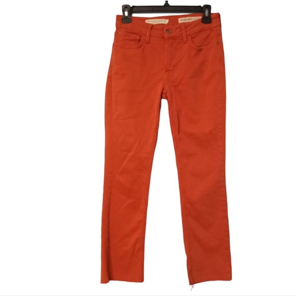 Anthropologie Pilcro And The LetterPress High Rise Bootcut Raw Hem Size 25 Size 25" / US 0 / IT 36 - 8 Thumbnail