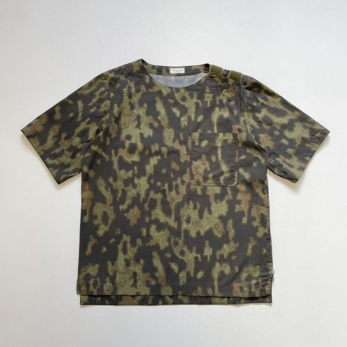 Dries Van Noten S/S 13 Camo Print Utility Top Size US M / EU 48-50 / 2 - 1 Thumbnail