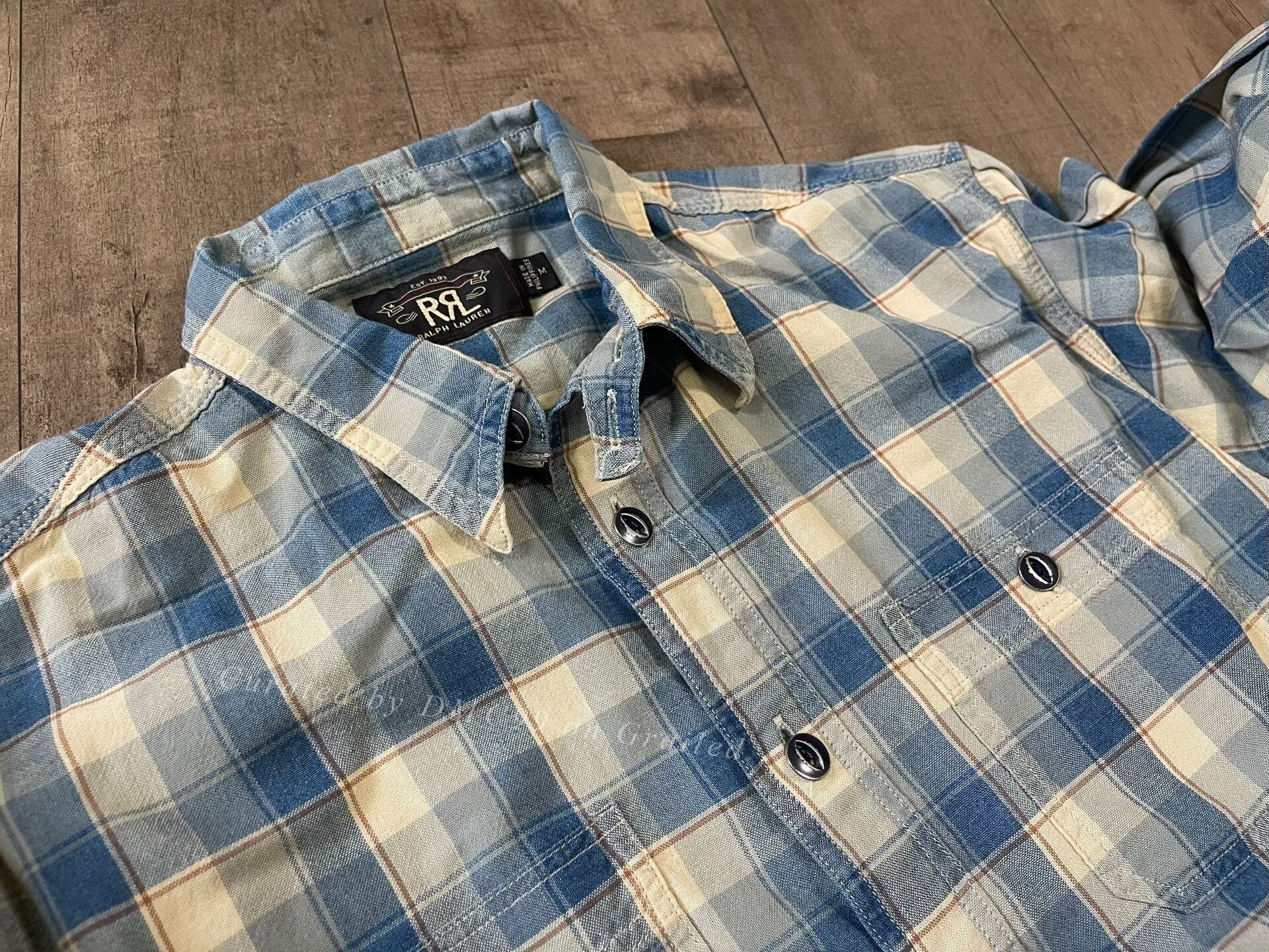 RRL Ralph Lauren RRL Ralph Lauren Plaid Shirt Jacket Size US M / EU 48-50 / 2 - 1 Thumbnail