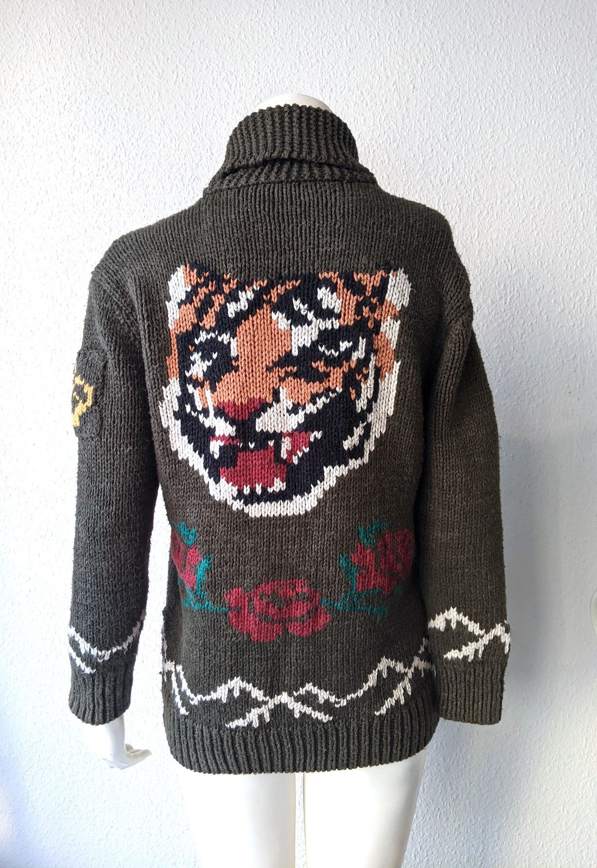 Polo Ralph Lauren Polo Ralph Lauren Tiger cardigan sweater - Collectible! Size XS / US 0-2 / IT 36-38 - 3 Thumbnail