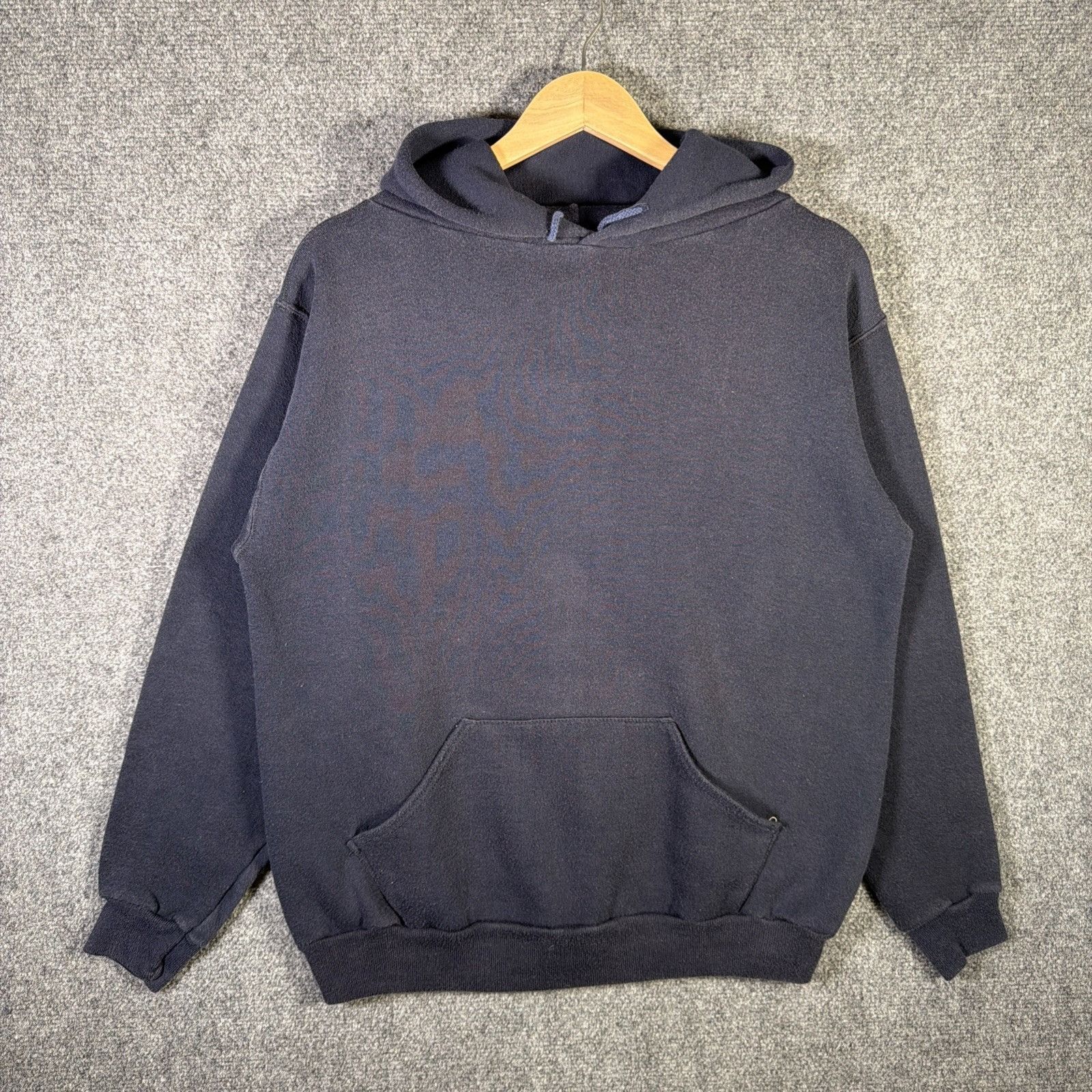 Russell Athletic True Vintage Hoodie Mens Medium Navy 70s Blank Russell Size US M / EU 48-50 / 2 - 1 Thumbnail