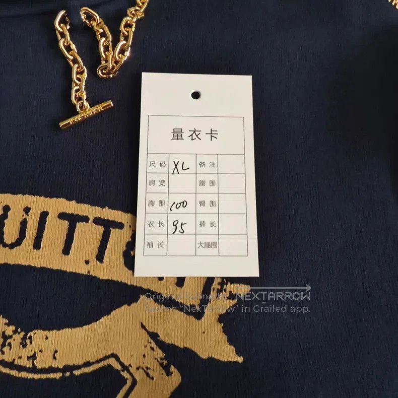 Louis Vuitton Louis Vuitton Chain Crest Logo Short Sleeve Dress Size XL / US 12-14 / IT 48-50 - 5 Thumbnail