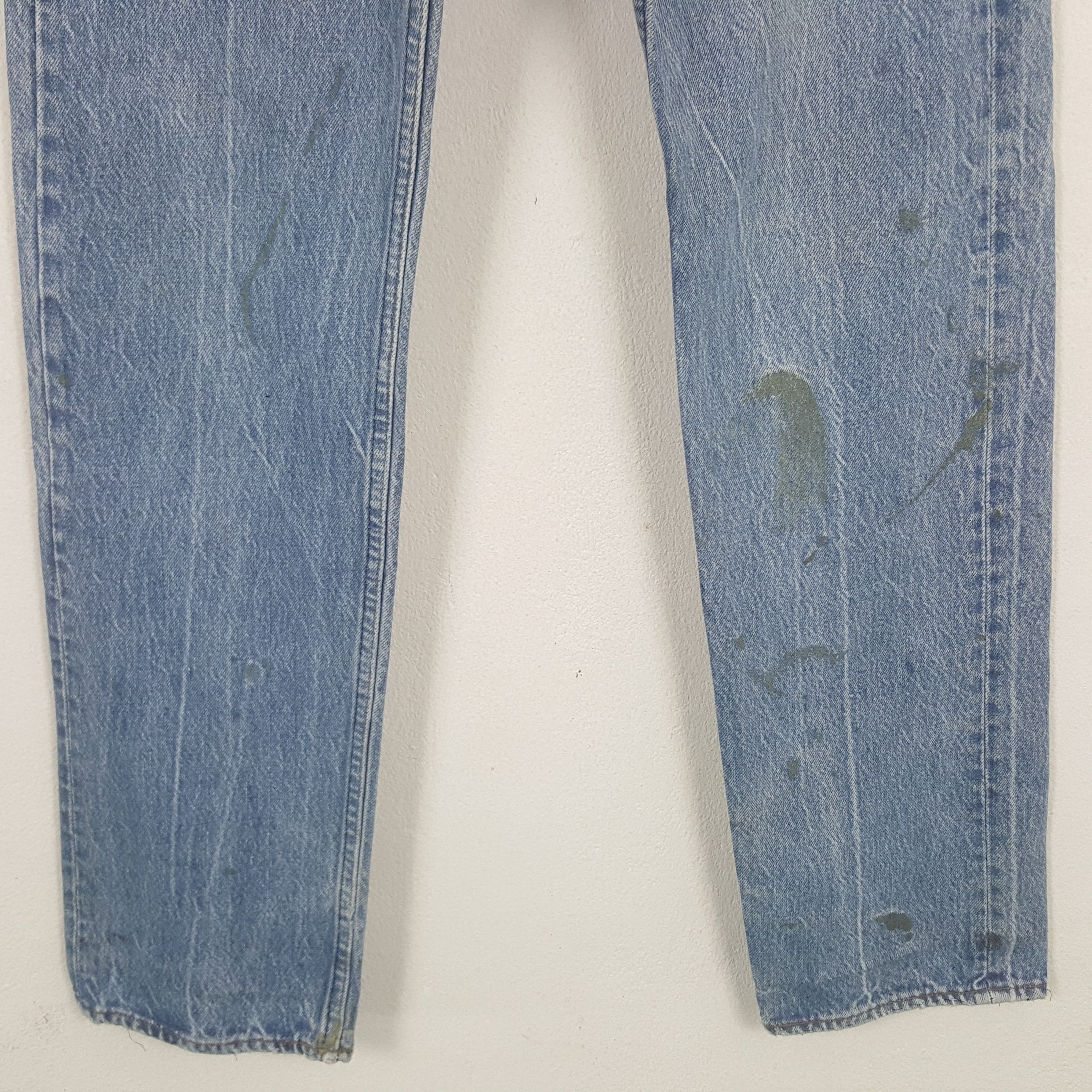 Levi's Vintage Levi Strauss & Co 501 American Denim Jeans RR15 Size US 29 - 3 Thumbnail