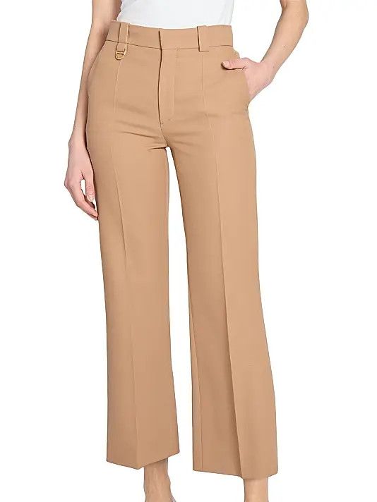 Chloe o1y0825 Casual Pant in Sand Size 27" / US 4 / IT 40 - 2 Thumbnail