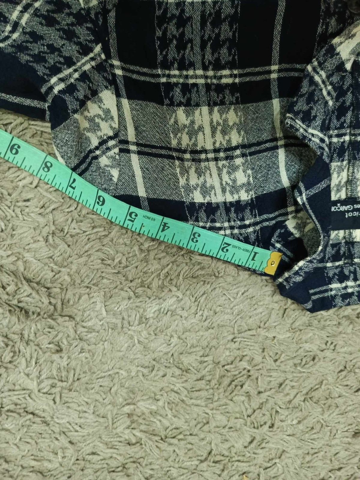 Tricot Comme des Garcons A/W 1992 COMME DES GARCONS TRICOT PLAID SHIRT BLOUSE JACKET Size S / US 4 / IT 40 - 15 Thumbnail
