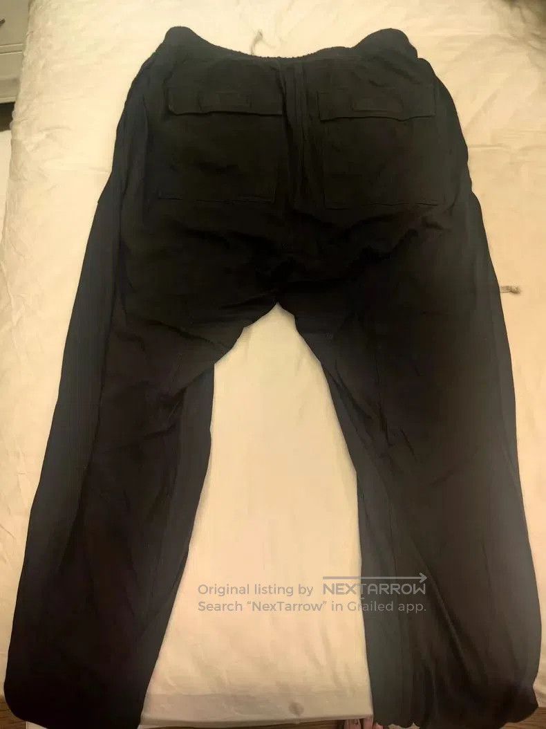 Rick Owens Drkshdw RICK OWENS DRKSHDW Black Cargo Pants. Size US 36 / EU 52 - 4 Thumbnail