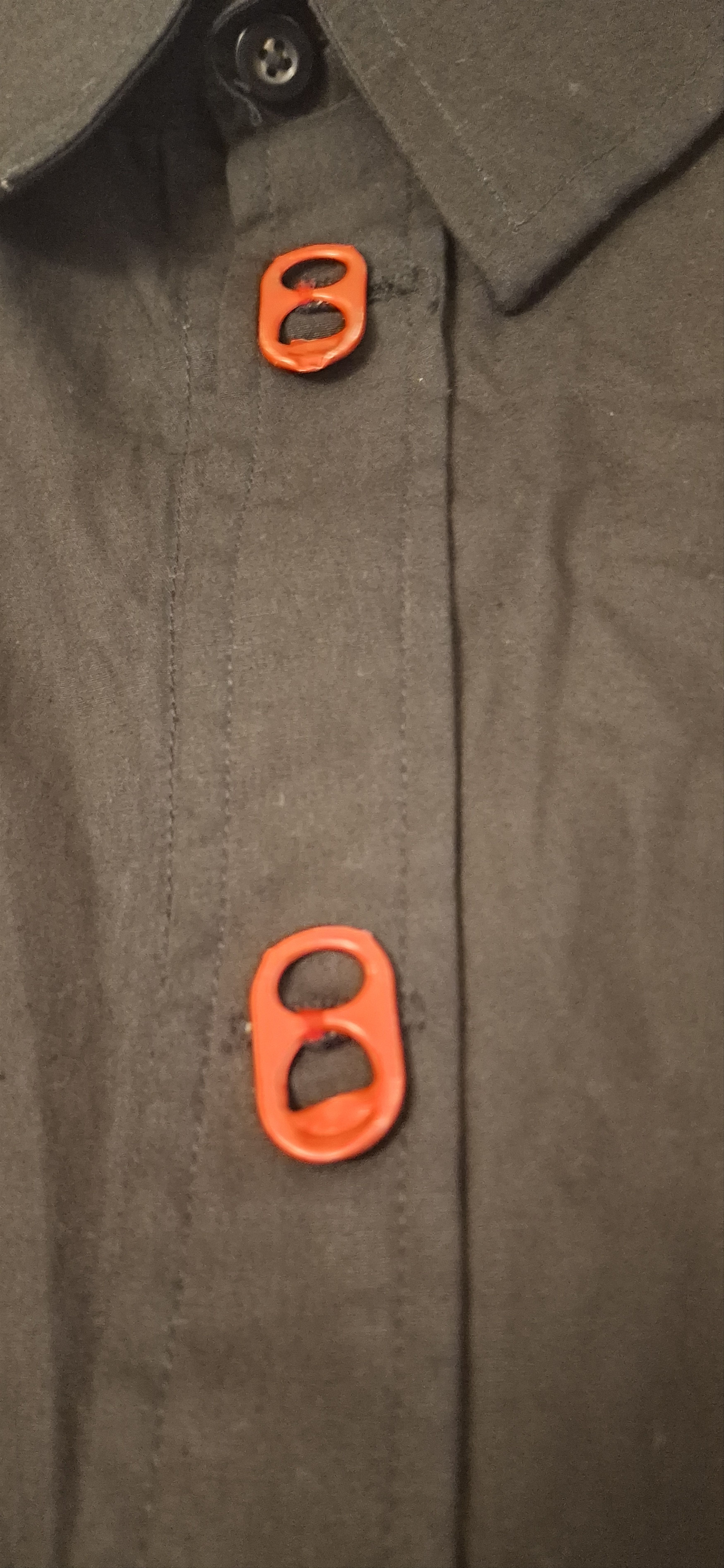 Aris Tatalovich Aris Tatalovich "Red Soda Tab" Shirt Button Up Size US XL / EU 56 / 4 - 3 Thumbnail