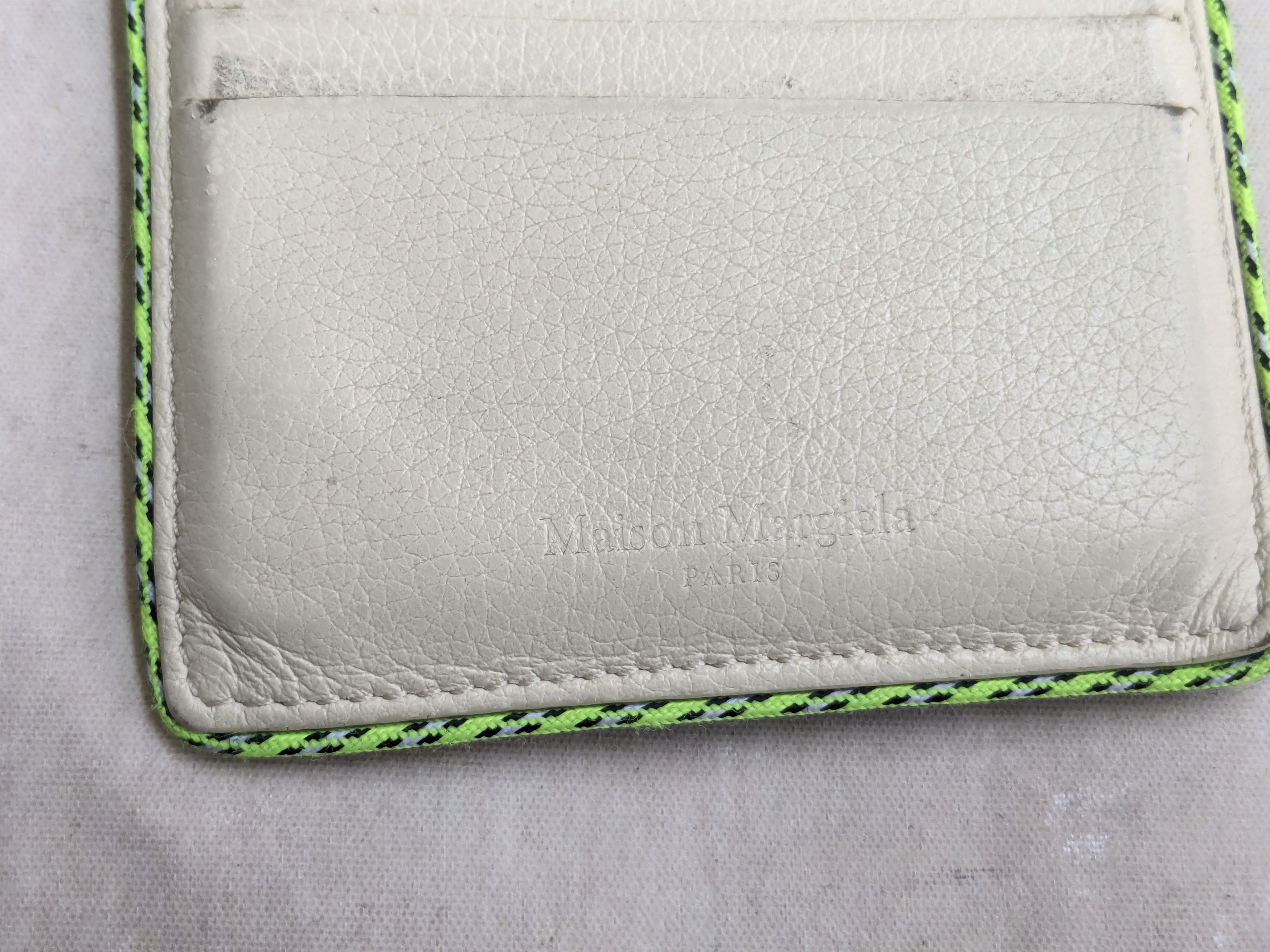 Maison Margiela Maison Margiela Cardholder Wallet Beige Sand Leather Size ONE SIZE - 4 Thumbnail