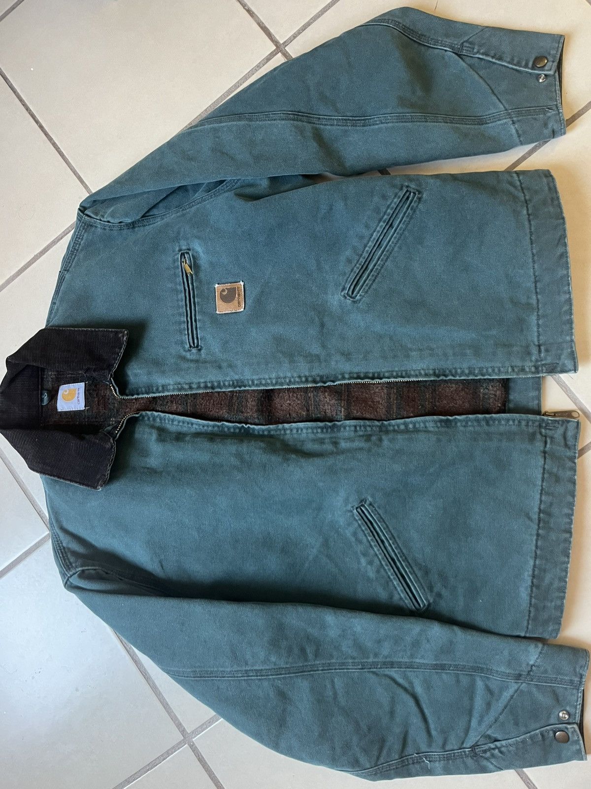 Carhartt Carhartt Detroit J43 1998 Size US XL / EU 56 / 4 - 4 Thumbnail