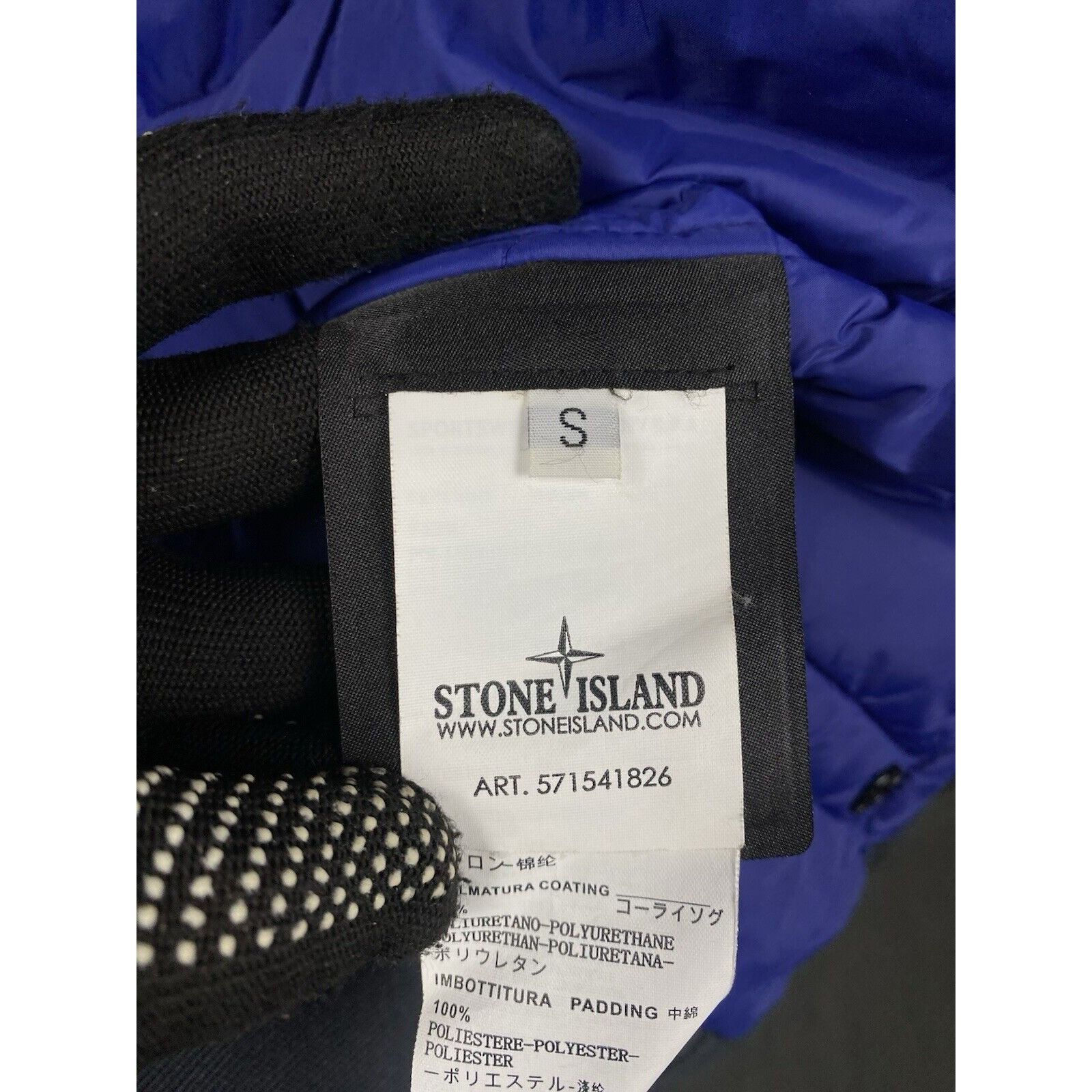 Stone Island Stone Island 30 anni Reps Men's Blue Nylon Insulated Jacket Size US S / EU 44-46 / 1 - 14 Thumbnail