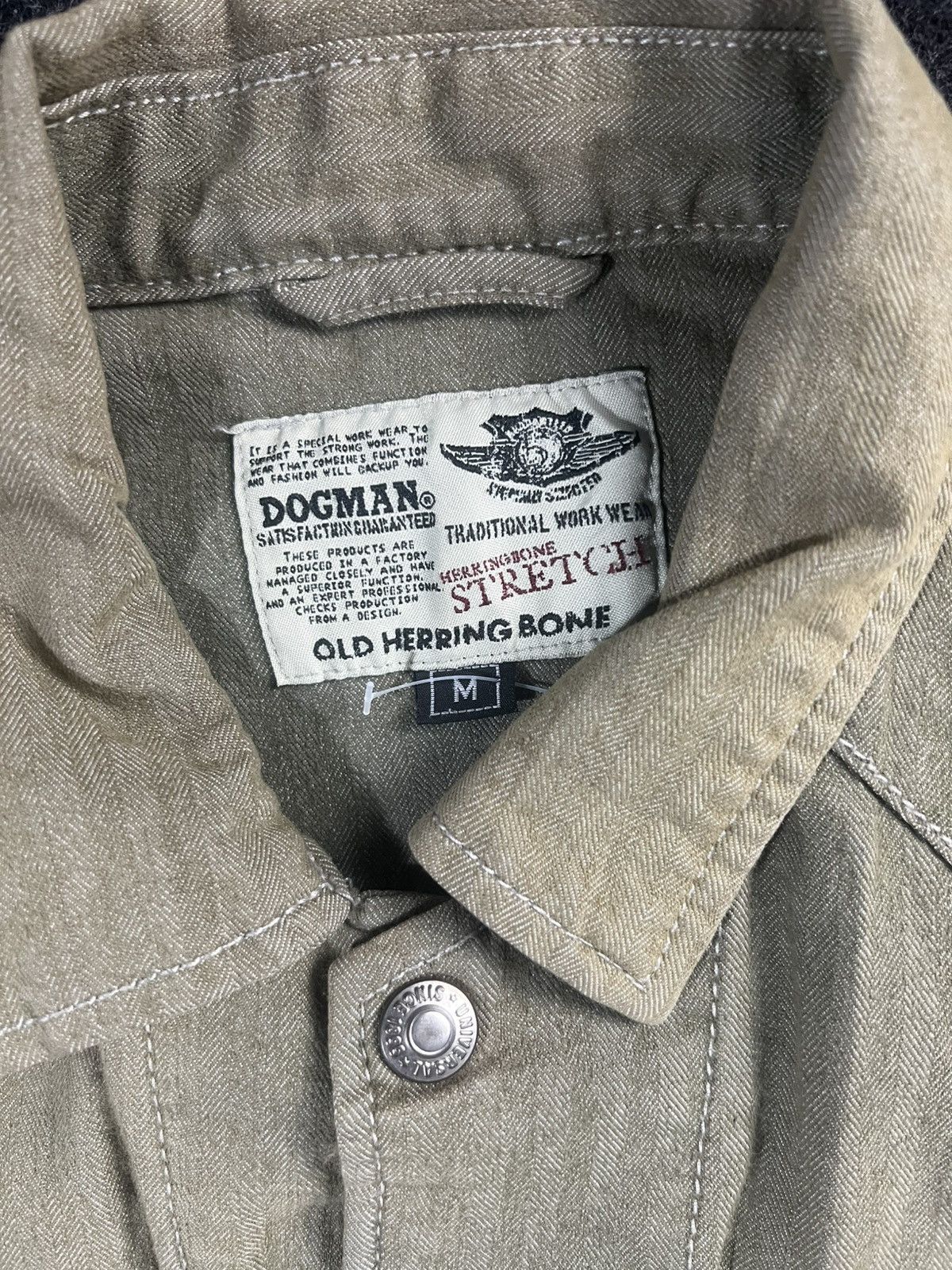 Vintage Dogman Old Herringbone Jacket80‘s Inspired Harrington Size US S / EU 44-46 / 1 - 3 Thumbnail