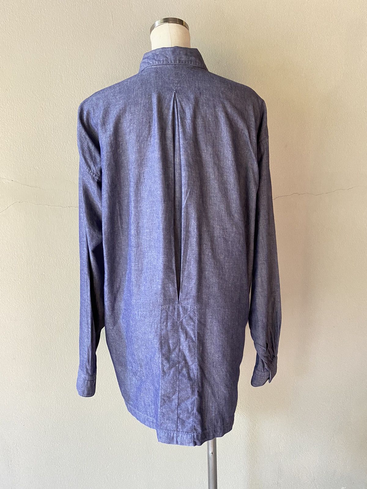 Issey Miyake IM issey miyake denim polo shirt Size US M / EU 48-50 / 2 - 2 Thumbnail