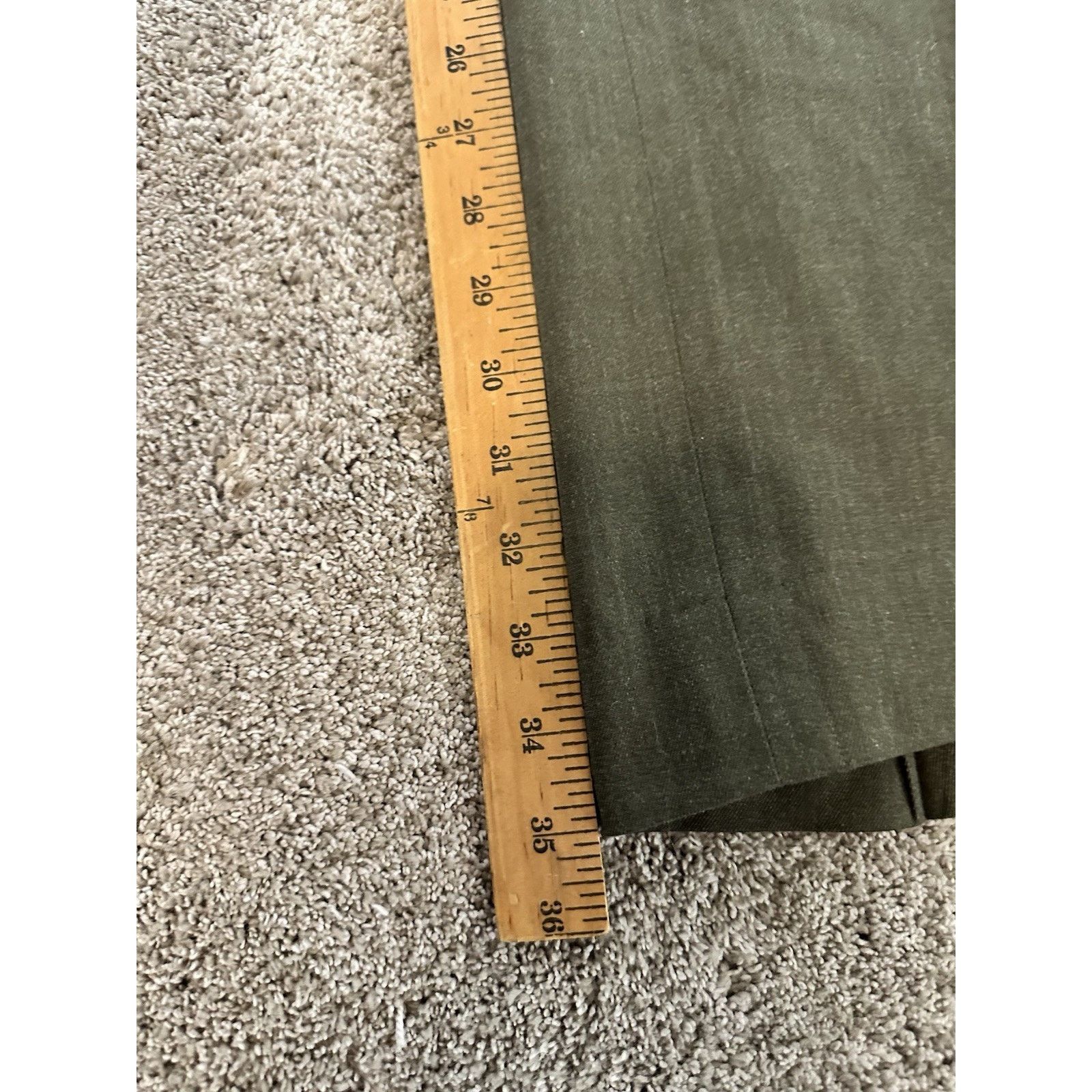 Vintage Vtg 90s USMC uniform Trouser Pants Mens 36L Wool Size US 36 / EU 52 - 4 Thumbnail