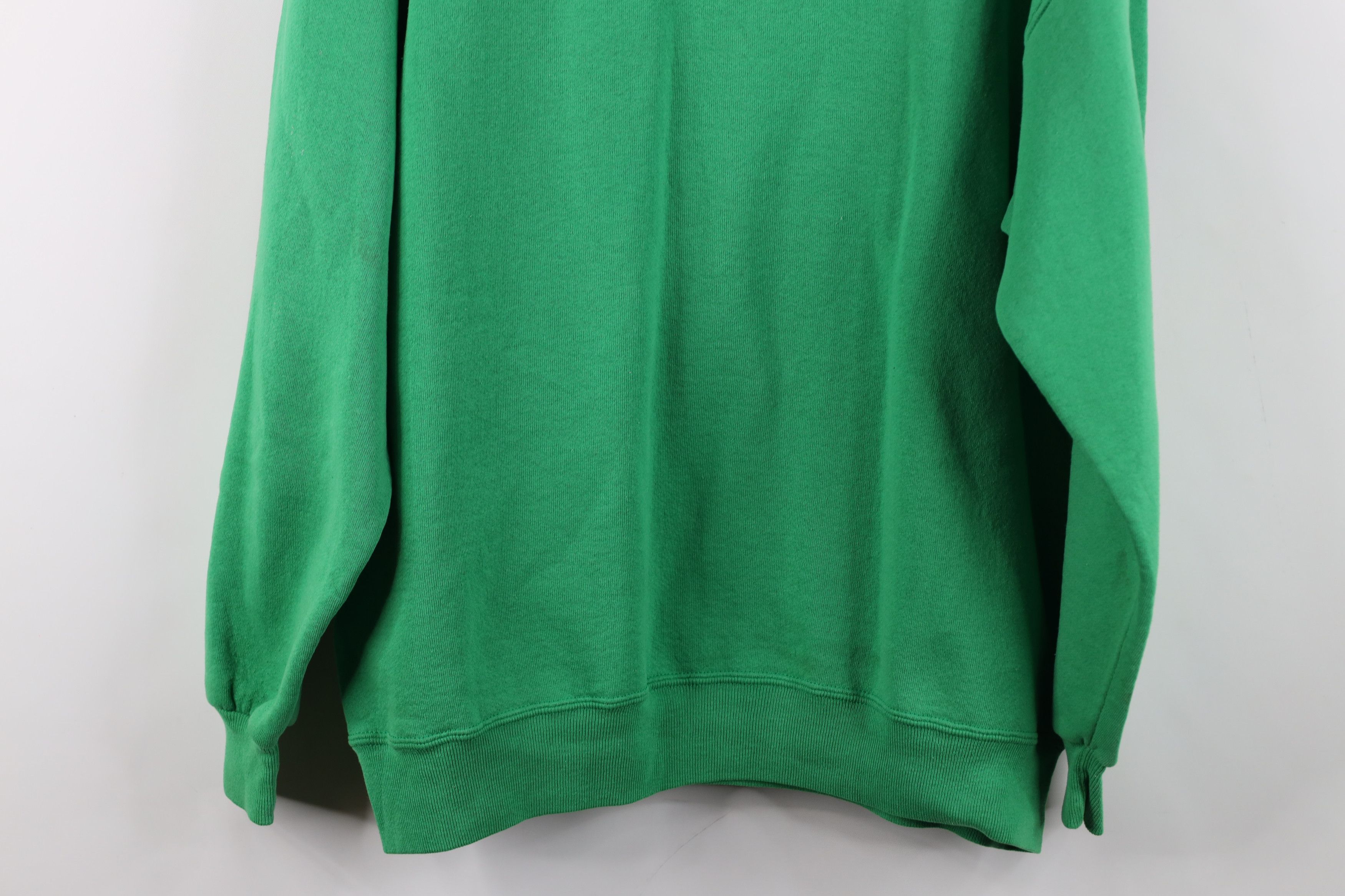Vintage Vintage 90s Streetwear Produce Farmer Sweatshirt Green USA Size US XL / EU 56 / 4 - 13 Thumbnail