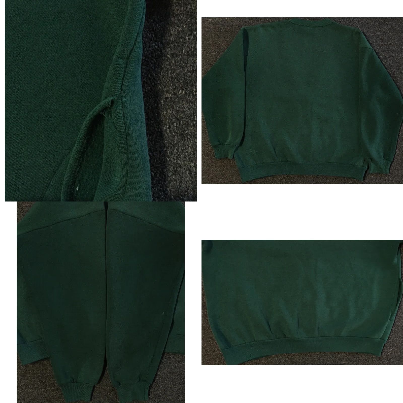 Nutmeg Vtg 90s Nutmeg Faded Flower Cardigan Sweatshirt L USA Beach Hoodie Unisex Adults Green Pullover Long Sleeve Button Knit 80s 90s Grunge Flower USA Size US L / EU 52-54 / 3 - 8 Thumbnail