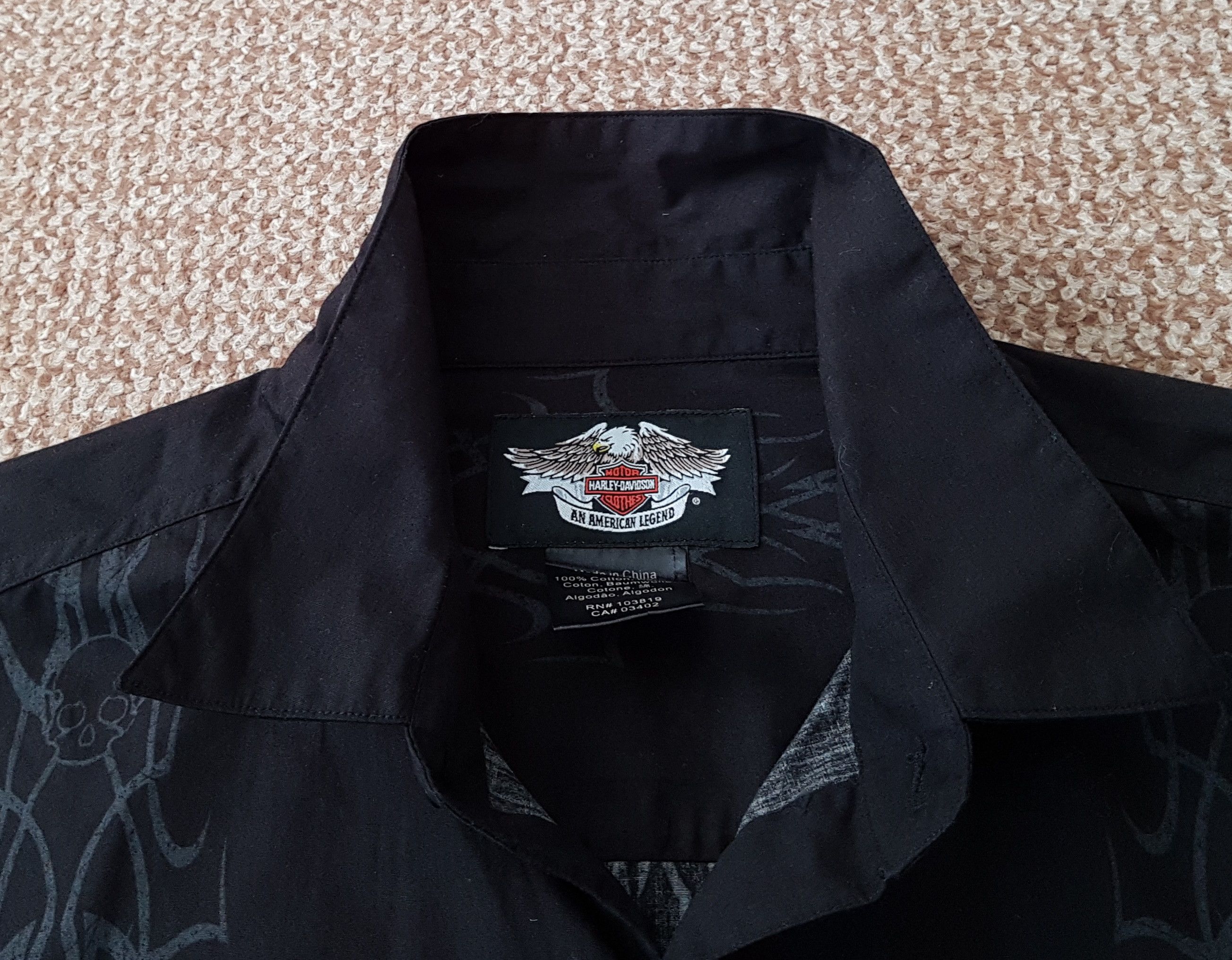 Harley Davidson Harley Davidson Vintage 2006 Shirt Size US XL / EU 56 / 4 - 8 Thumbnail